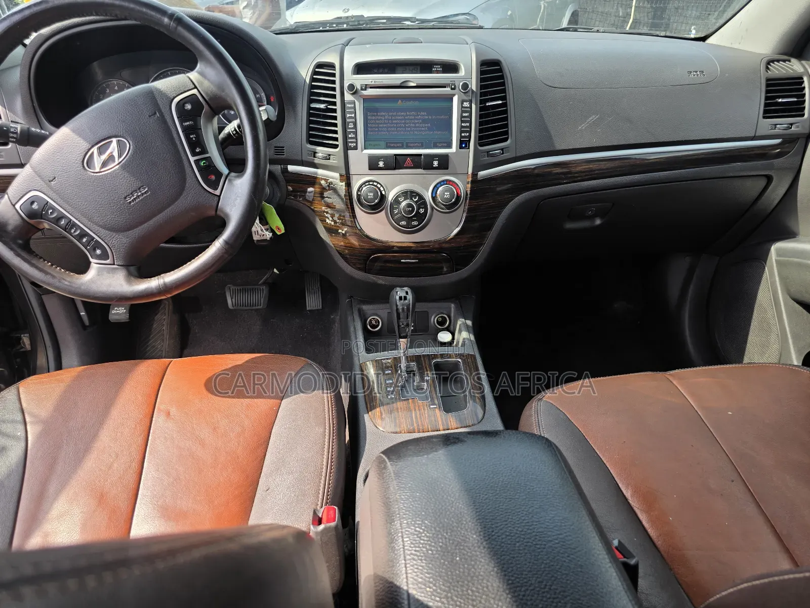 Hyundai Santa Fe Limited 2011 Brown