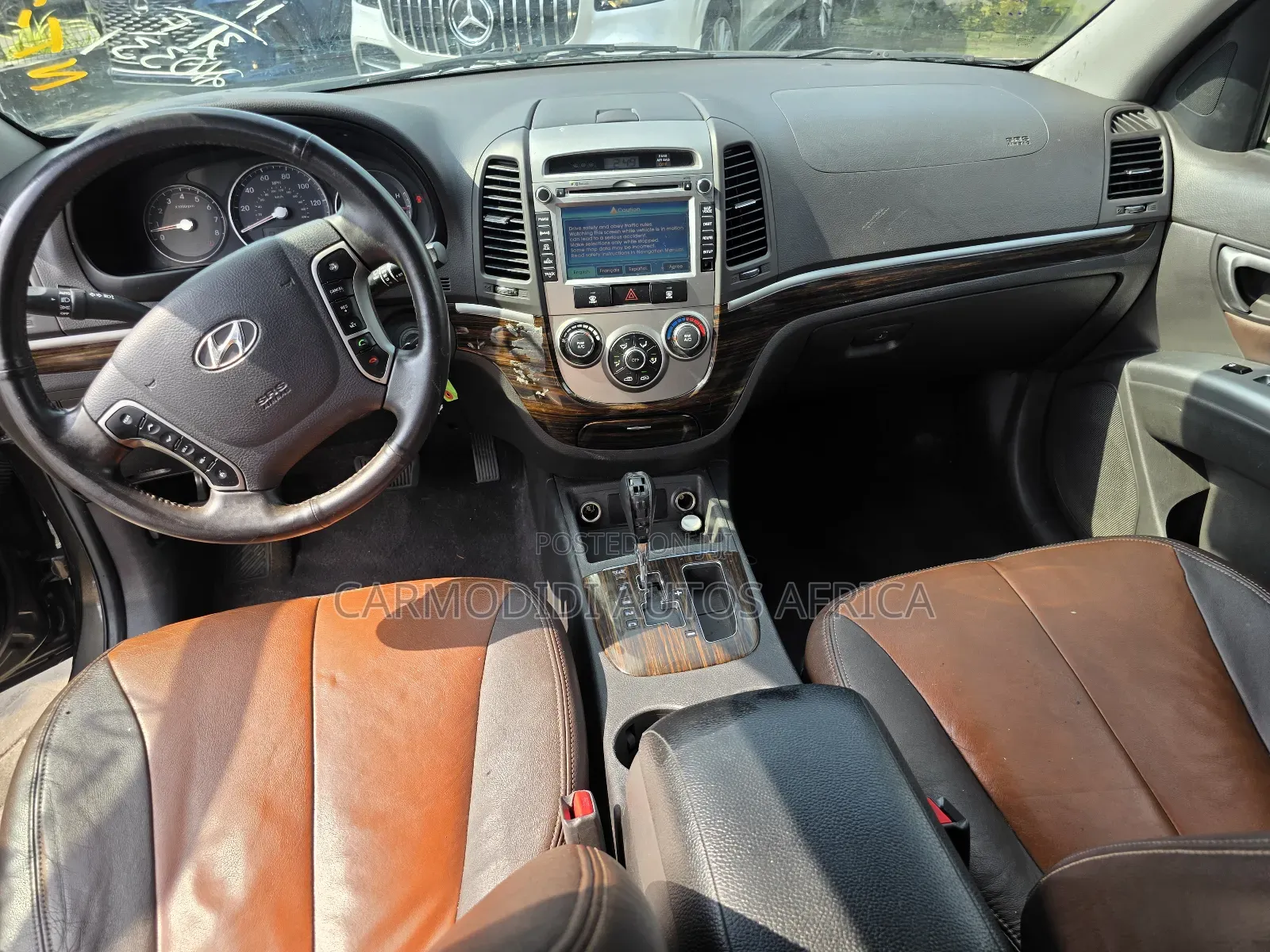 Hyundai Santa Fe Limited 2011 Brown
