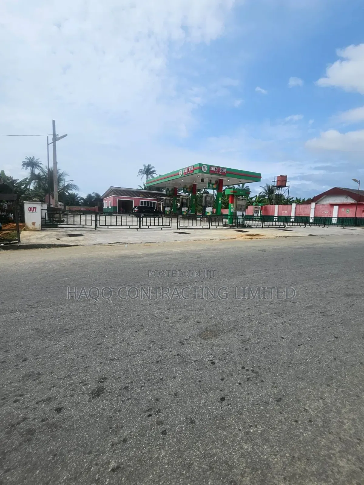 Filling Station Renovation,Canopy Fabrication, Rebranding