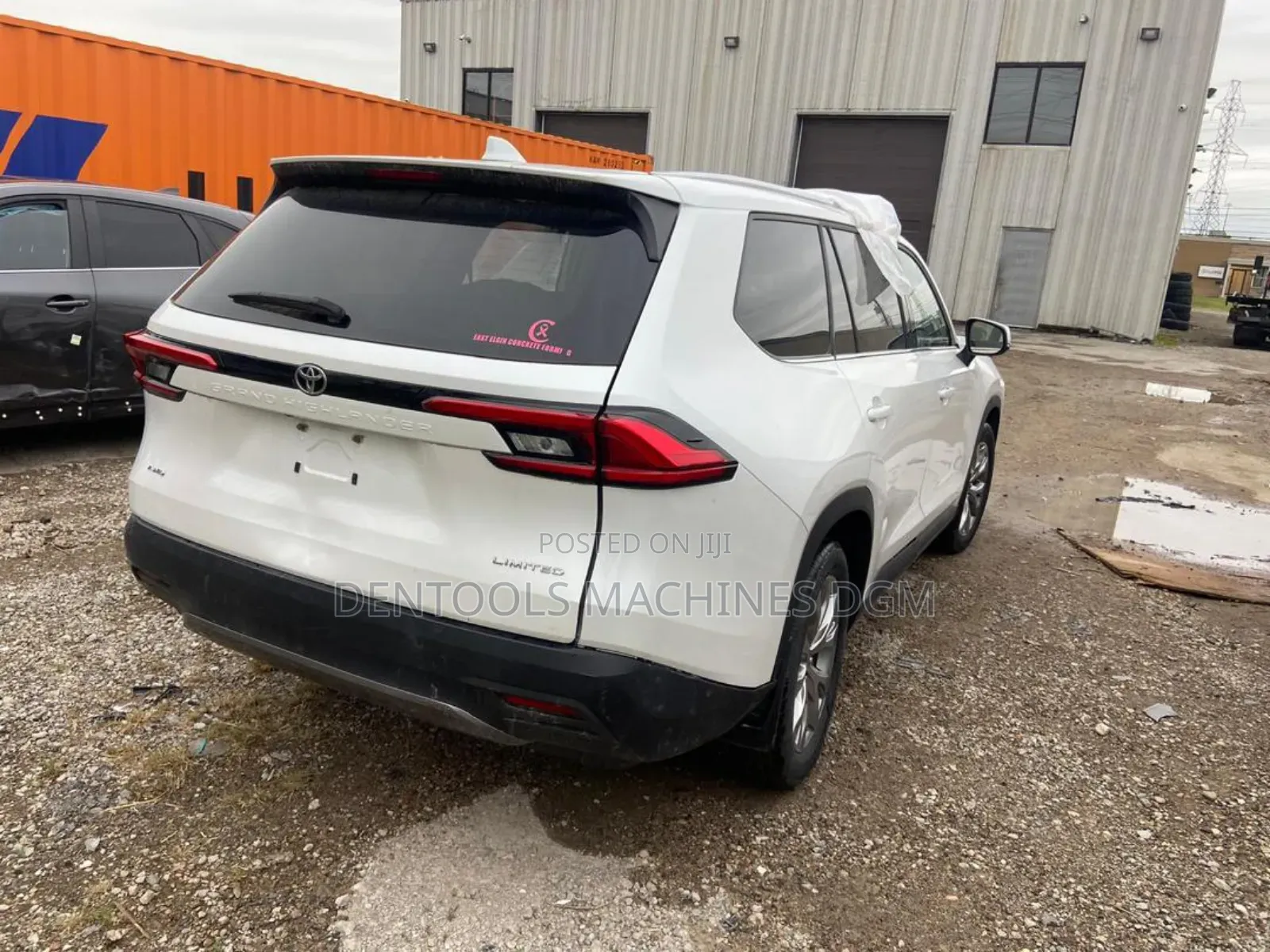Toyota Grand Highlander Limited FWD 2024 White