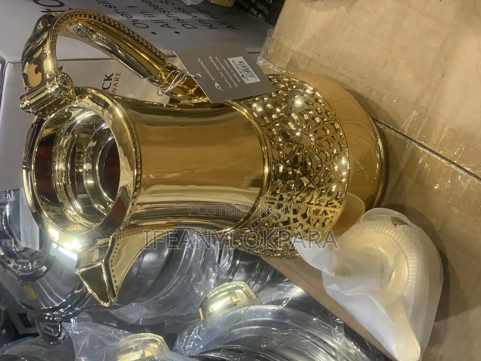 Luxury Coffee Pot Gold