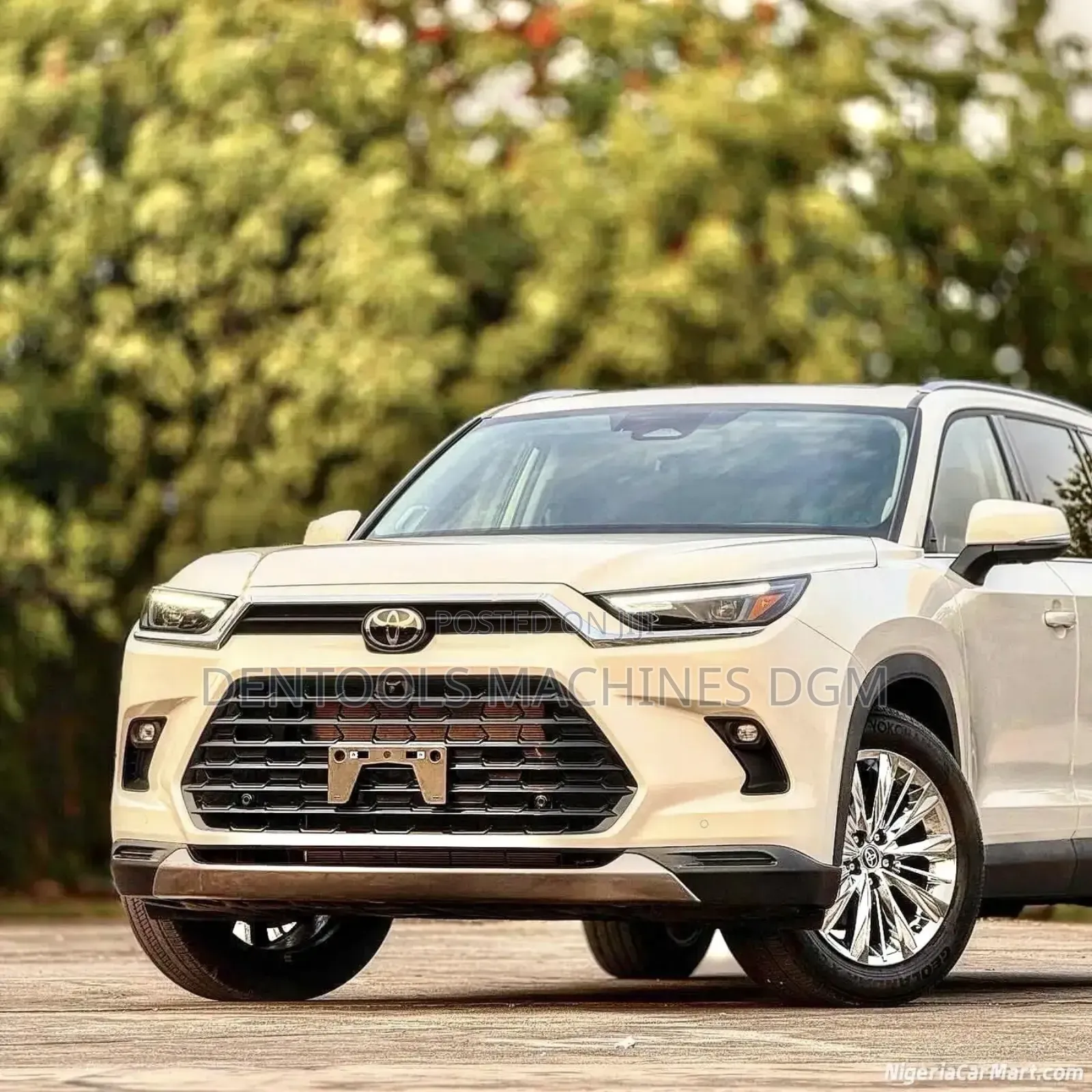 Toyota Grand Highlander Limited FWD 2024 White