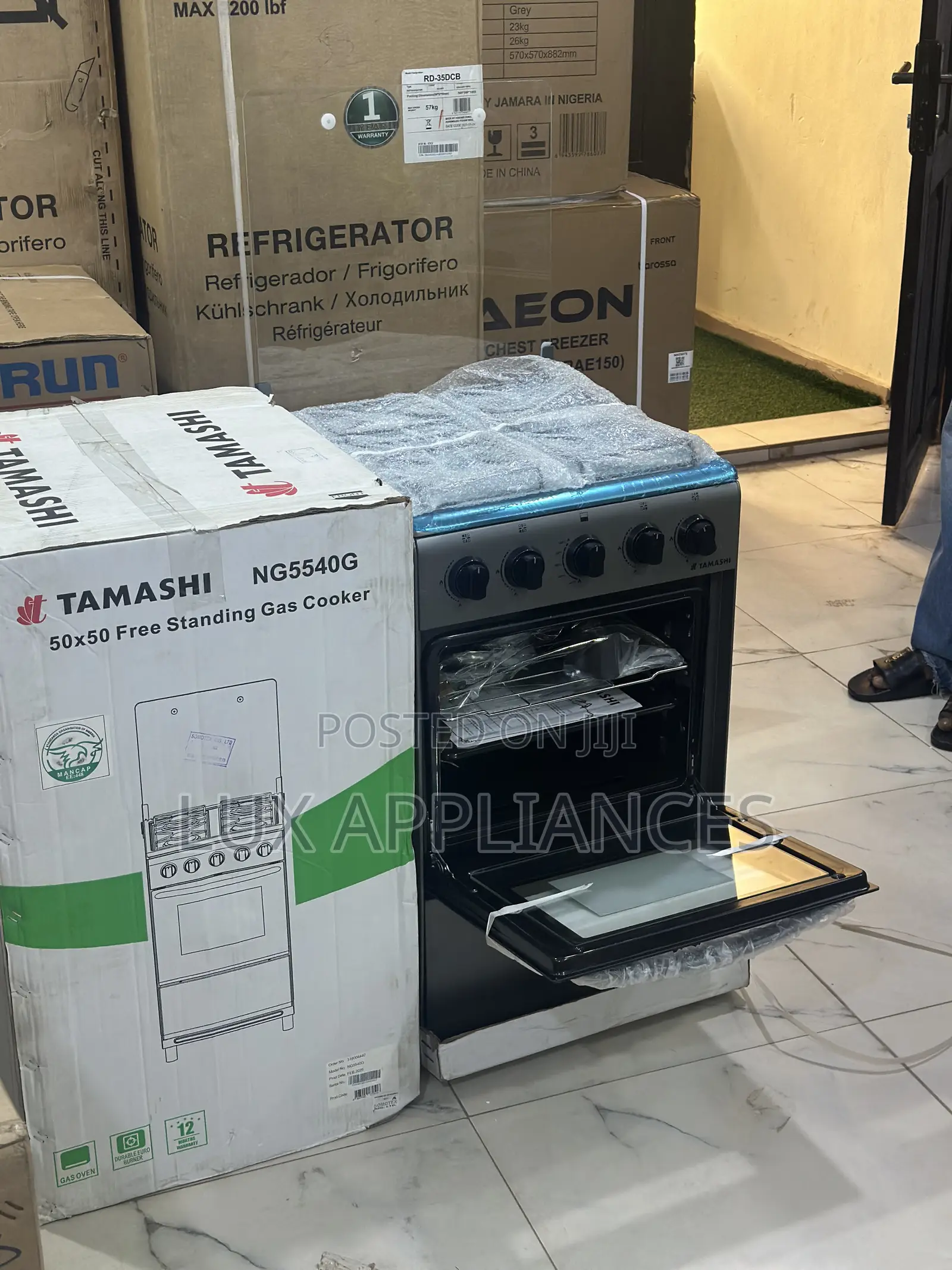 Performance-Driven Tamashi 50×50 Gas Cooker