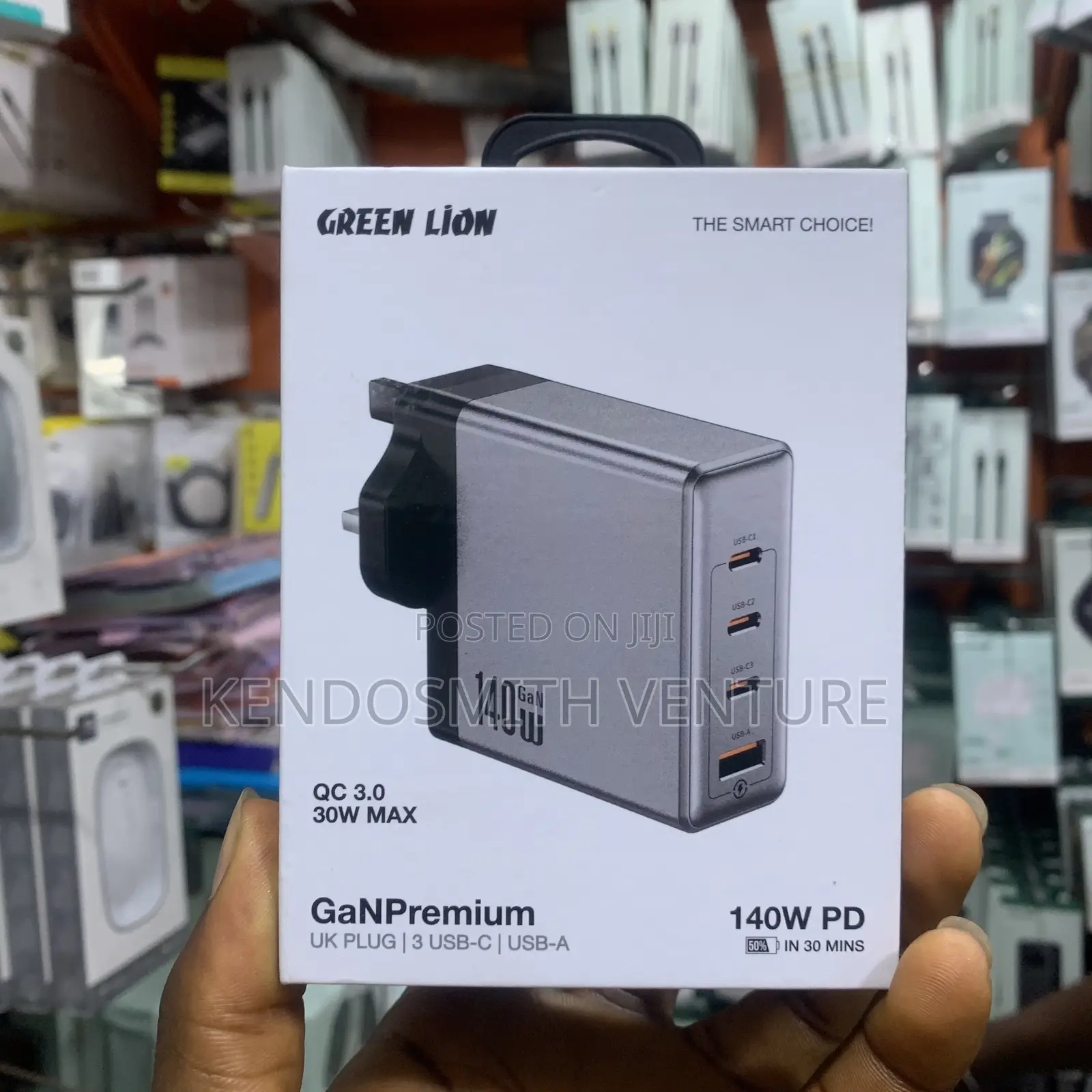 Green Lion 140w Gan Premium Fast Charger – Original Super Fast