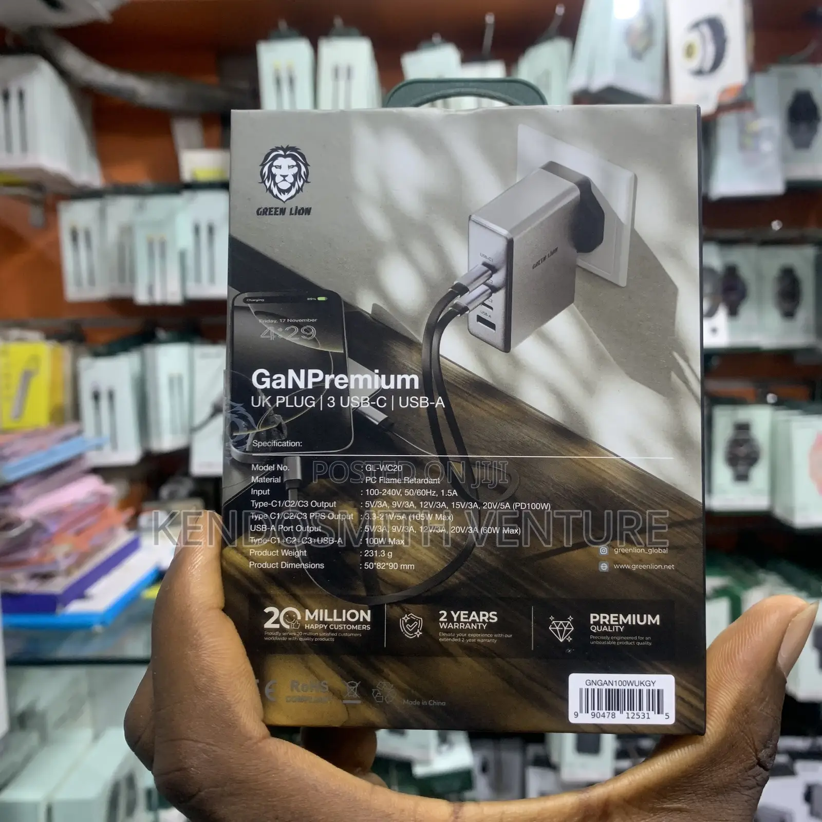 100w Gan Fast Charger – Original High-Speed