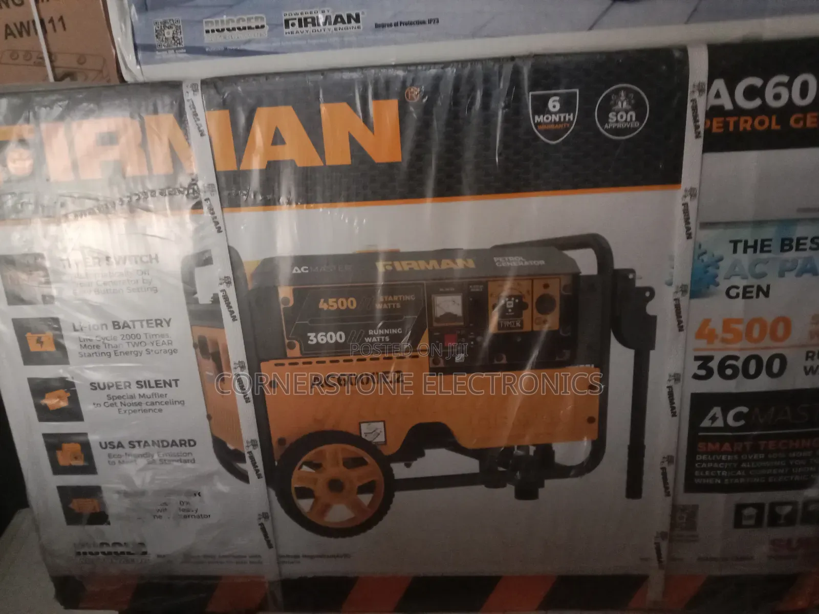 Firman Ac60000e2 Gasoline Generator