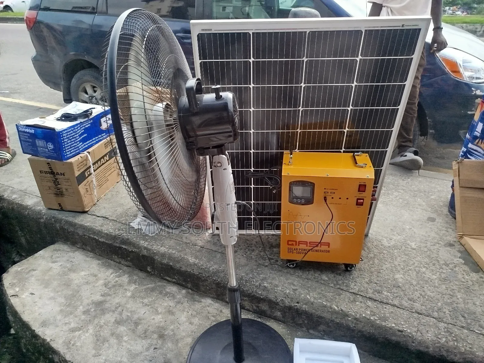 Gasa Inverter Solar With Panel 300v