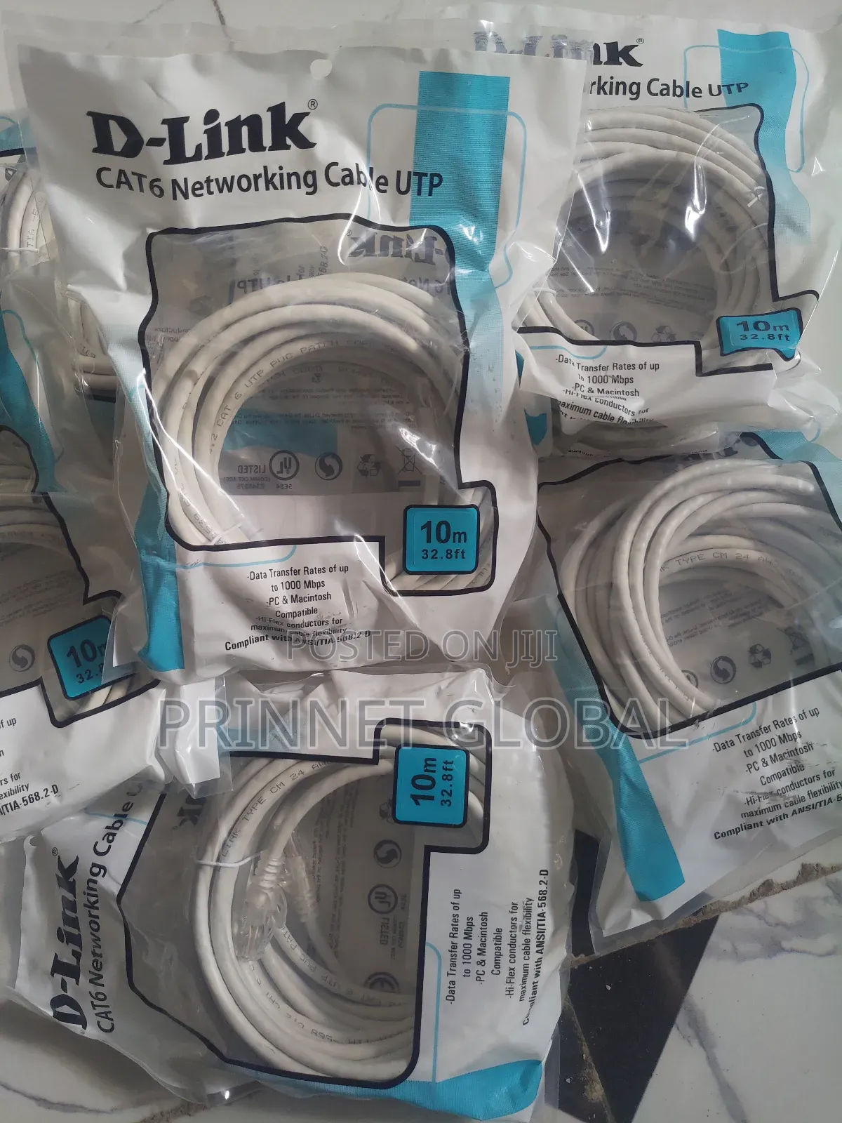 D-Link Cat6 Patch Cord 10 Meters