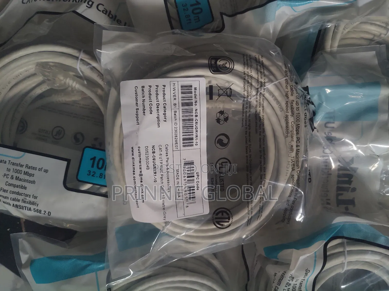 D-Link Cat6 Patch Cord 10 Meters