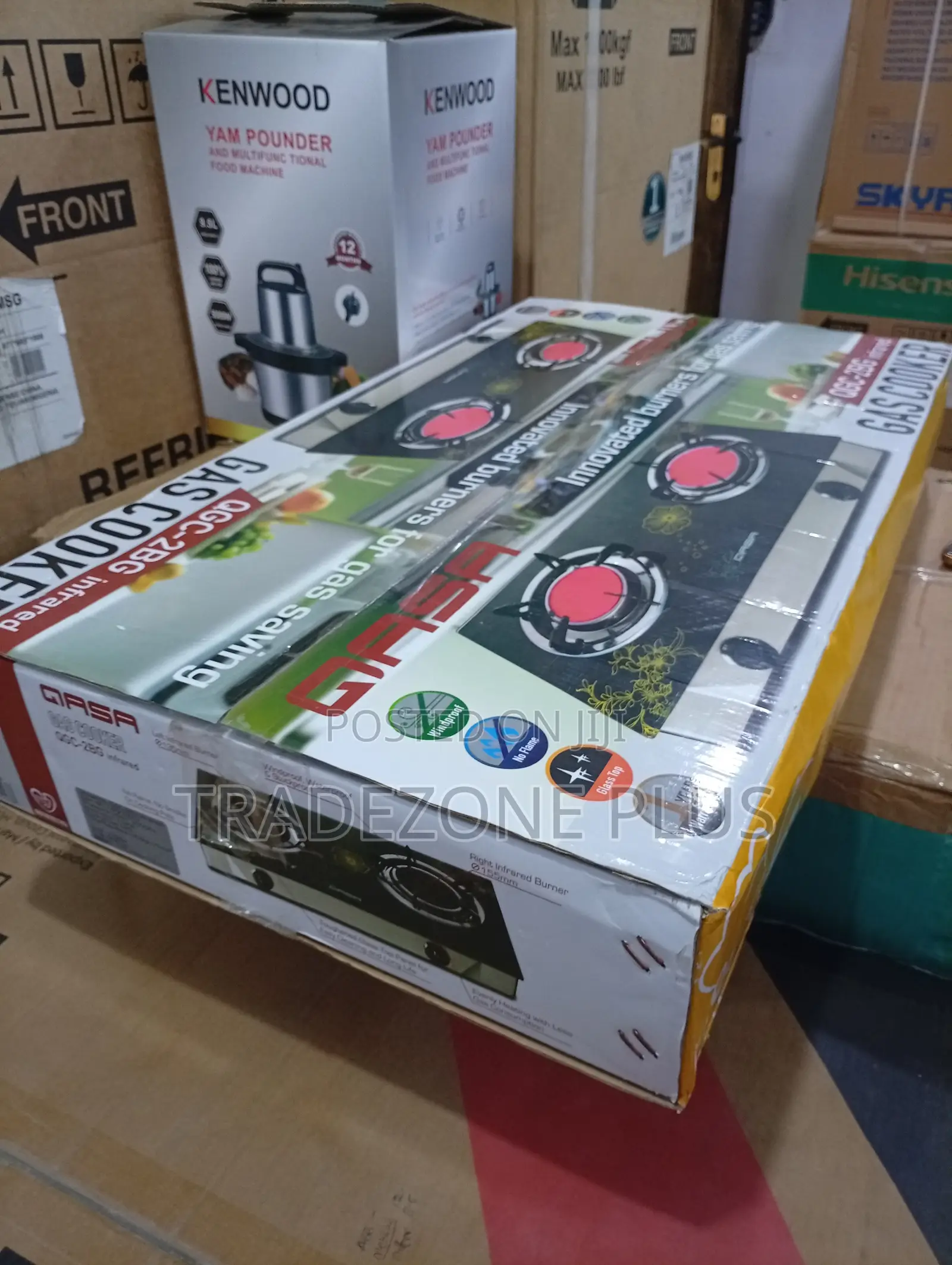 Family Size Qasa Twin Gas Cooking Station