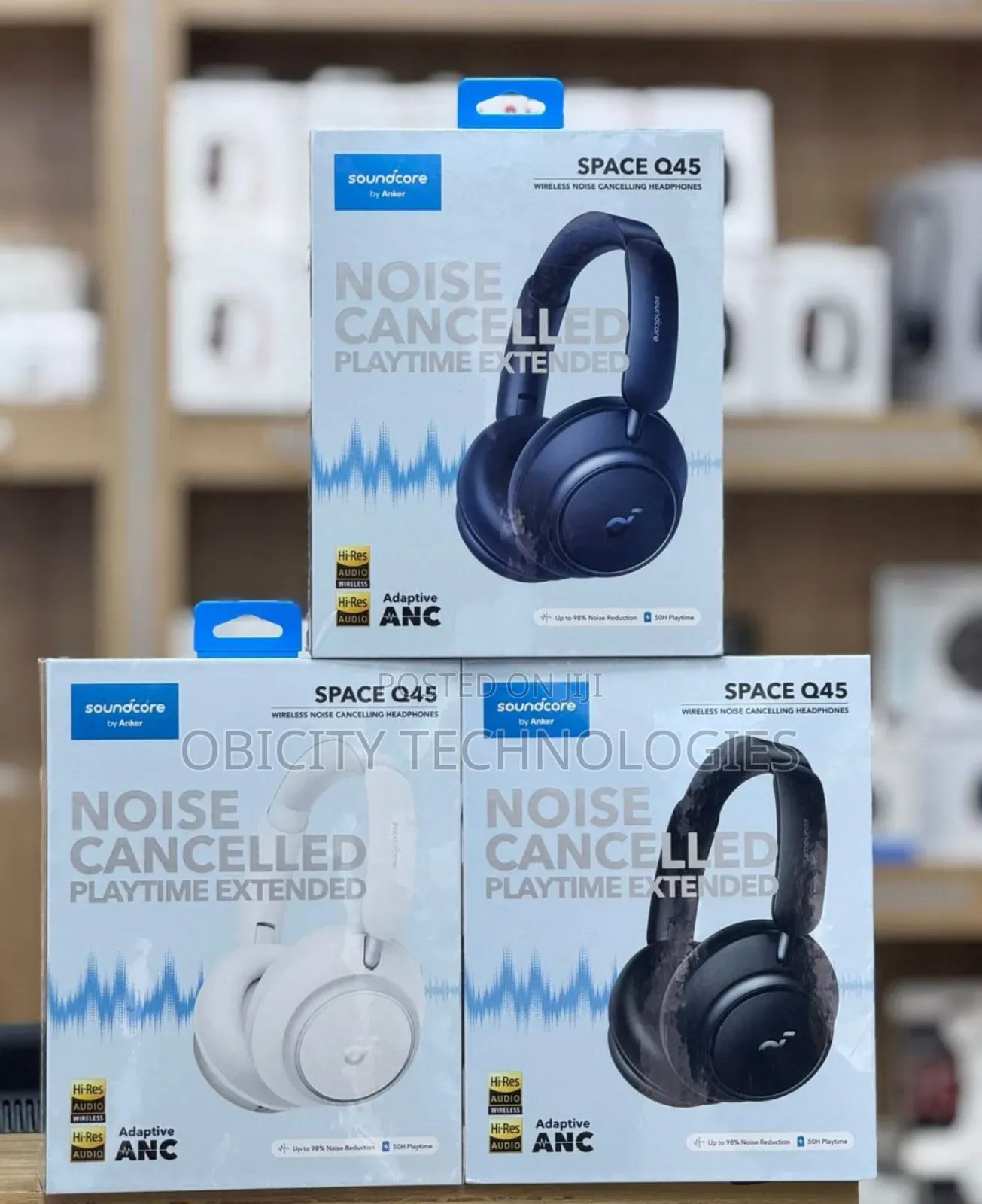 Soundcore Space Q45 Adaptive Active Noise Cancelling Headphones