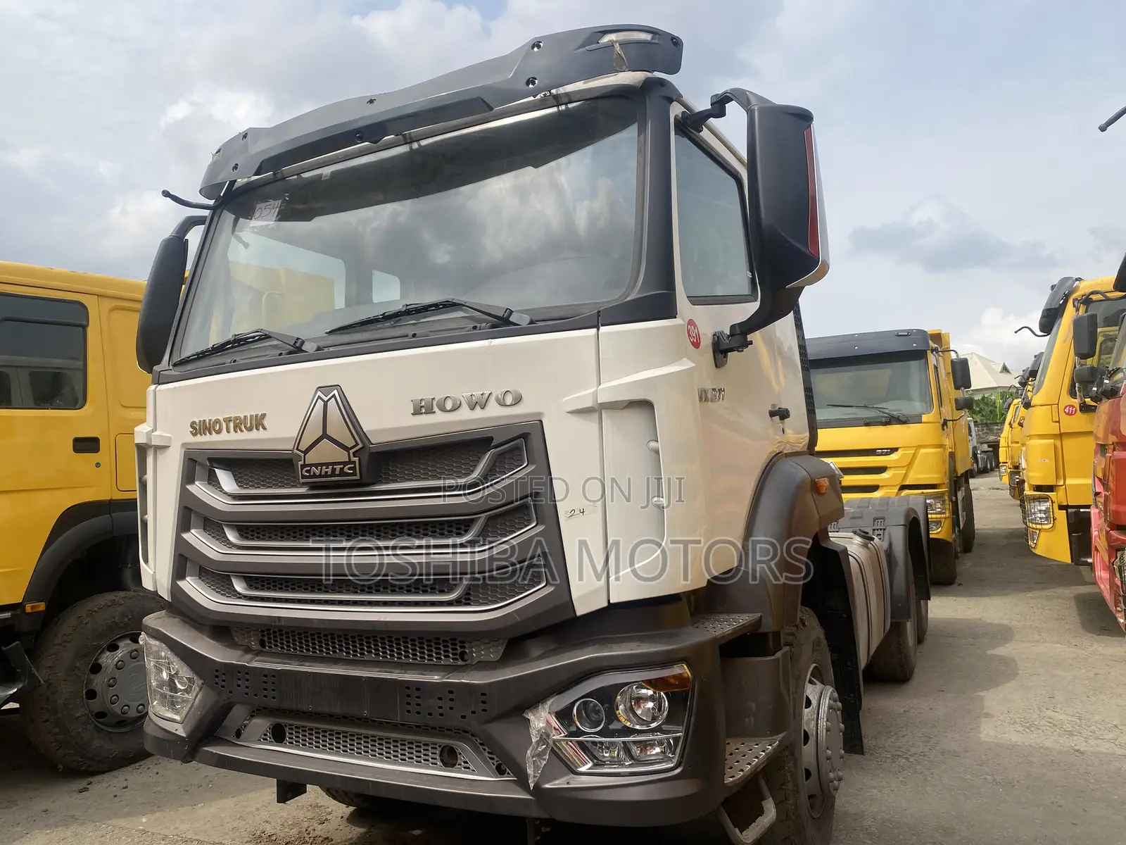 Howo Sinotruk 371 Covid 19 2019 White