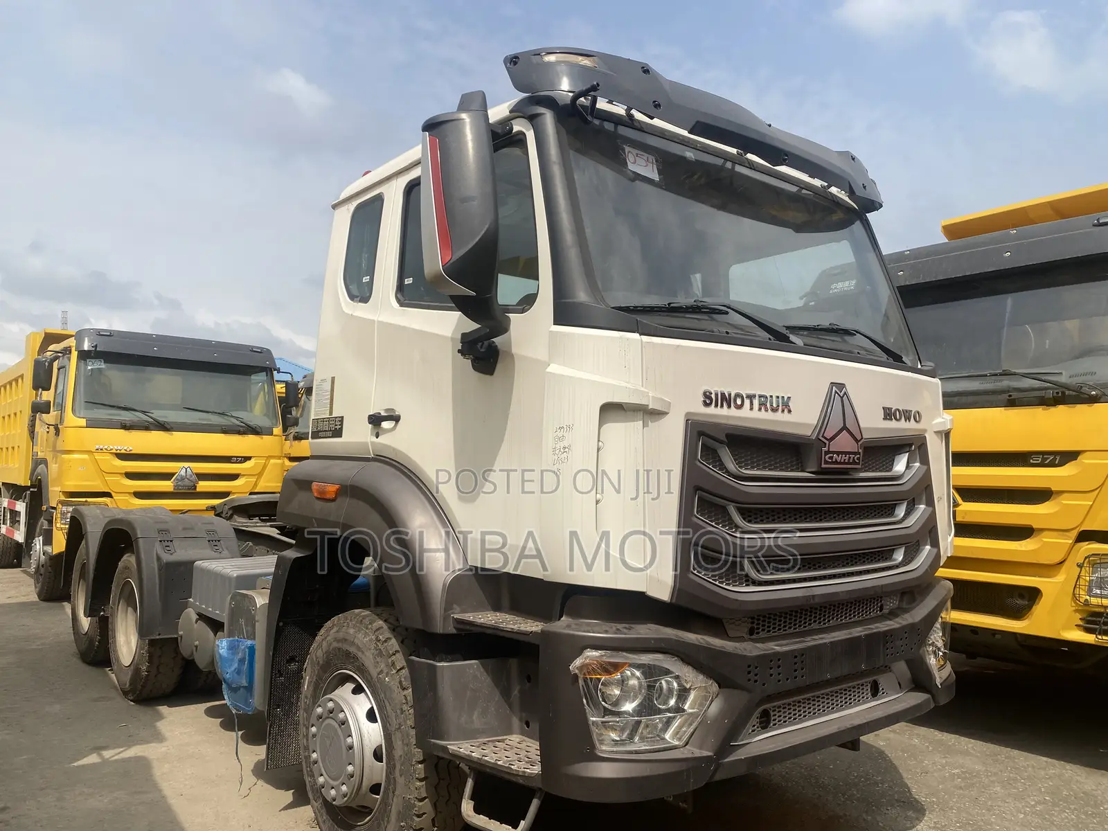 Howo Sinotruk 371 Covid 19 2019 White