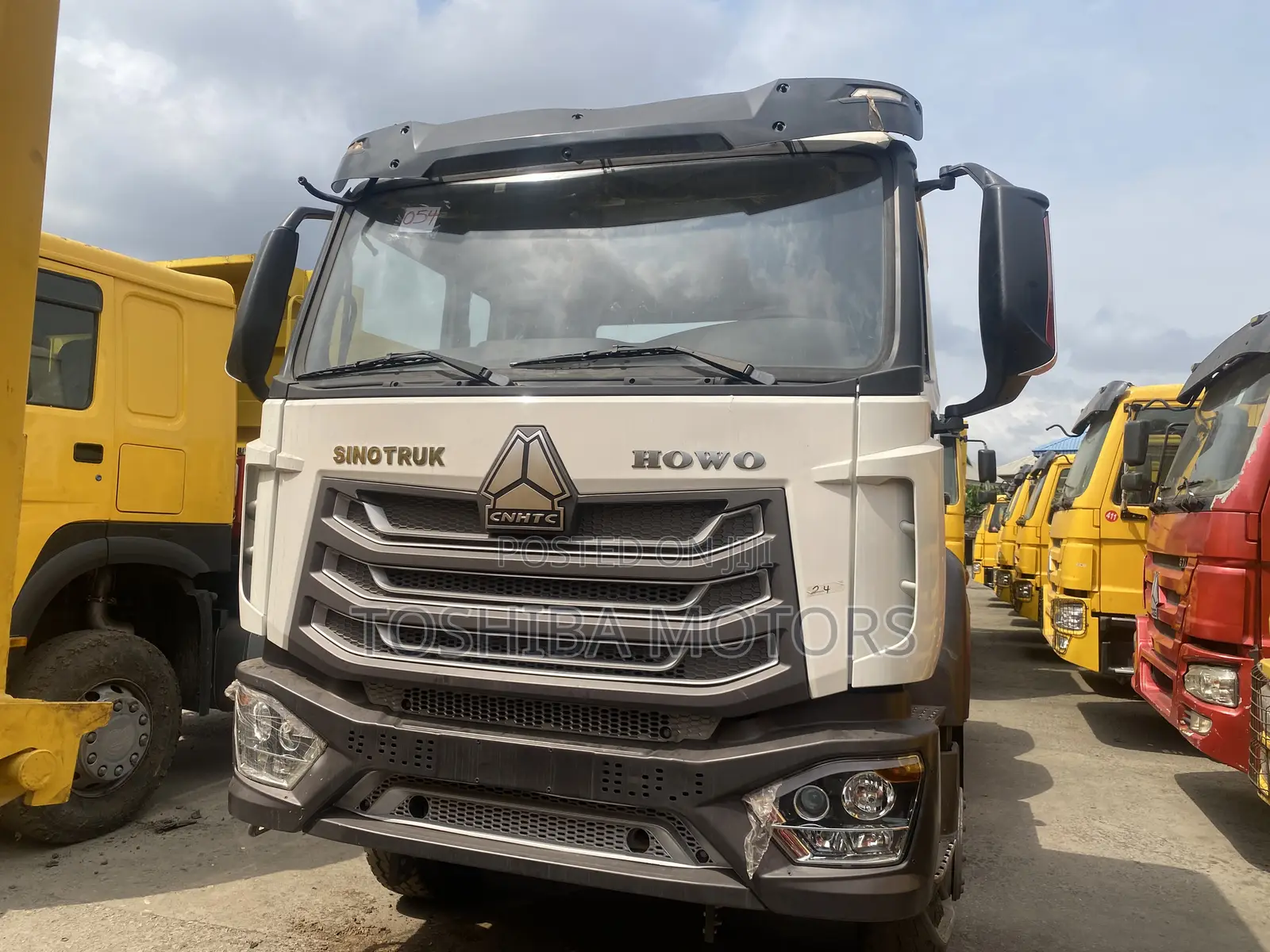 Howo Sinotruk 371 Covid 19 2019 White