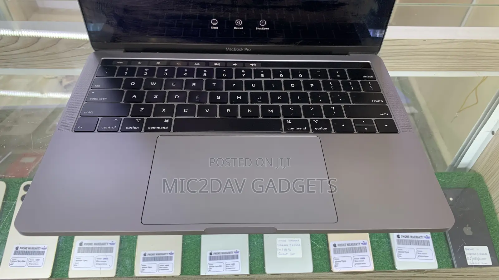 Laptop Apple MacBook Pro 2018 16GB Intel Core I5 SSD 256GB
