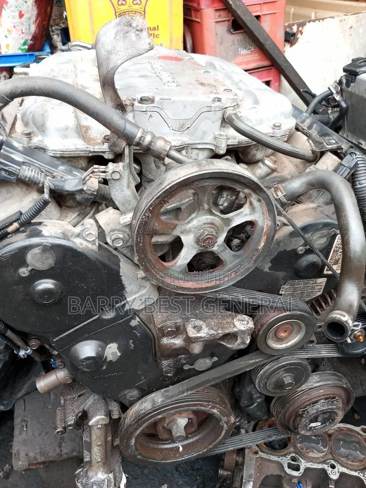Engine Honda Accord V6 08 to 012