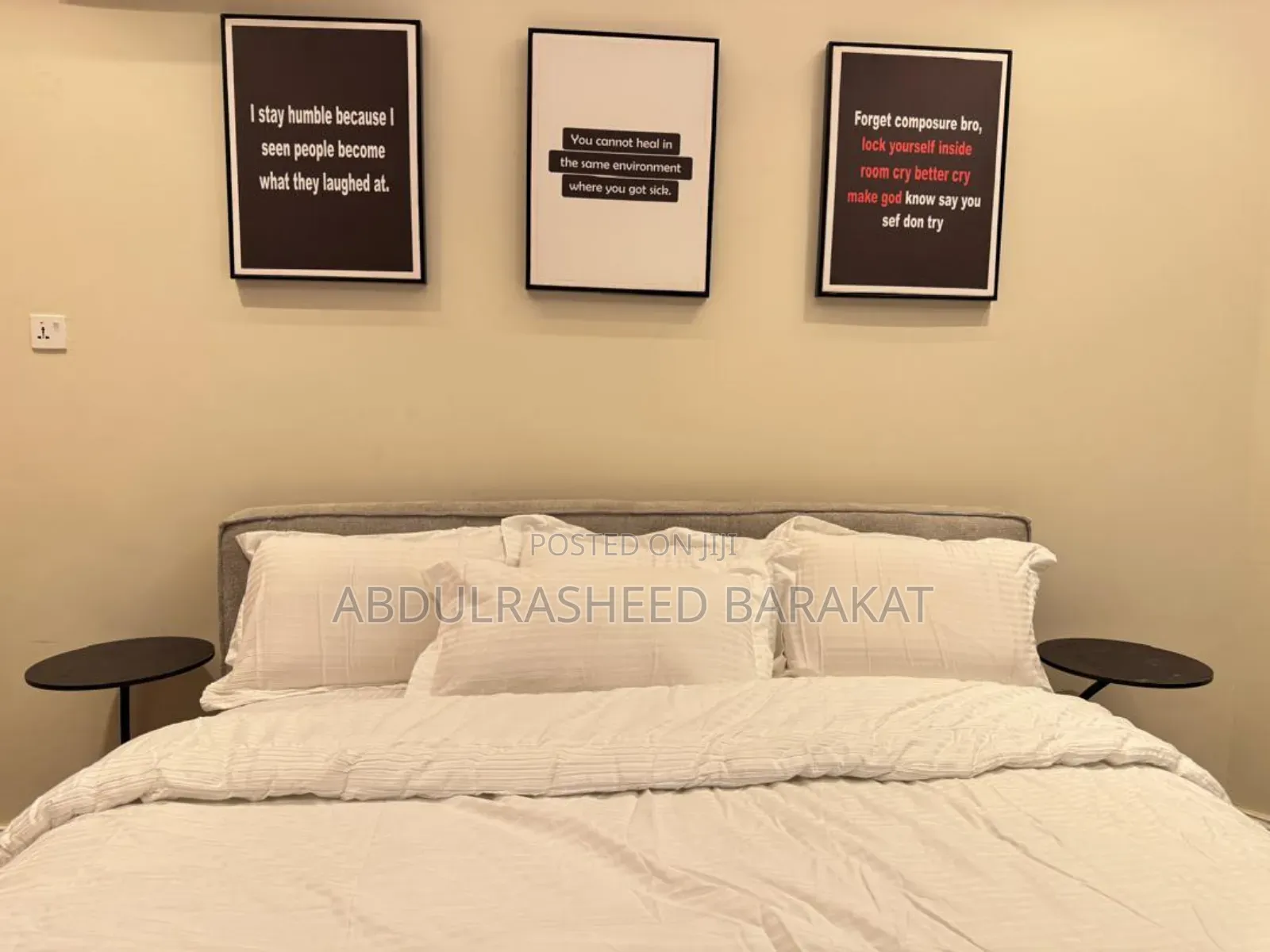 3bedrooms Luxury Apartment Designed for Comfort, Soft Life