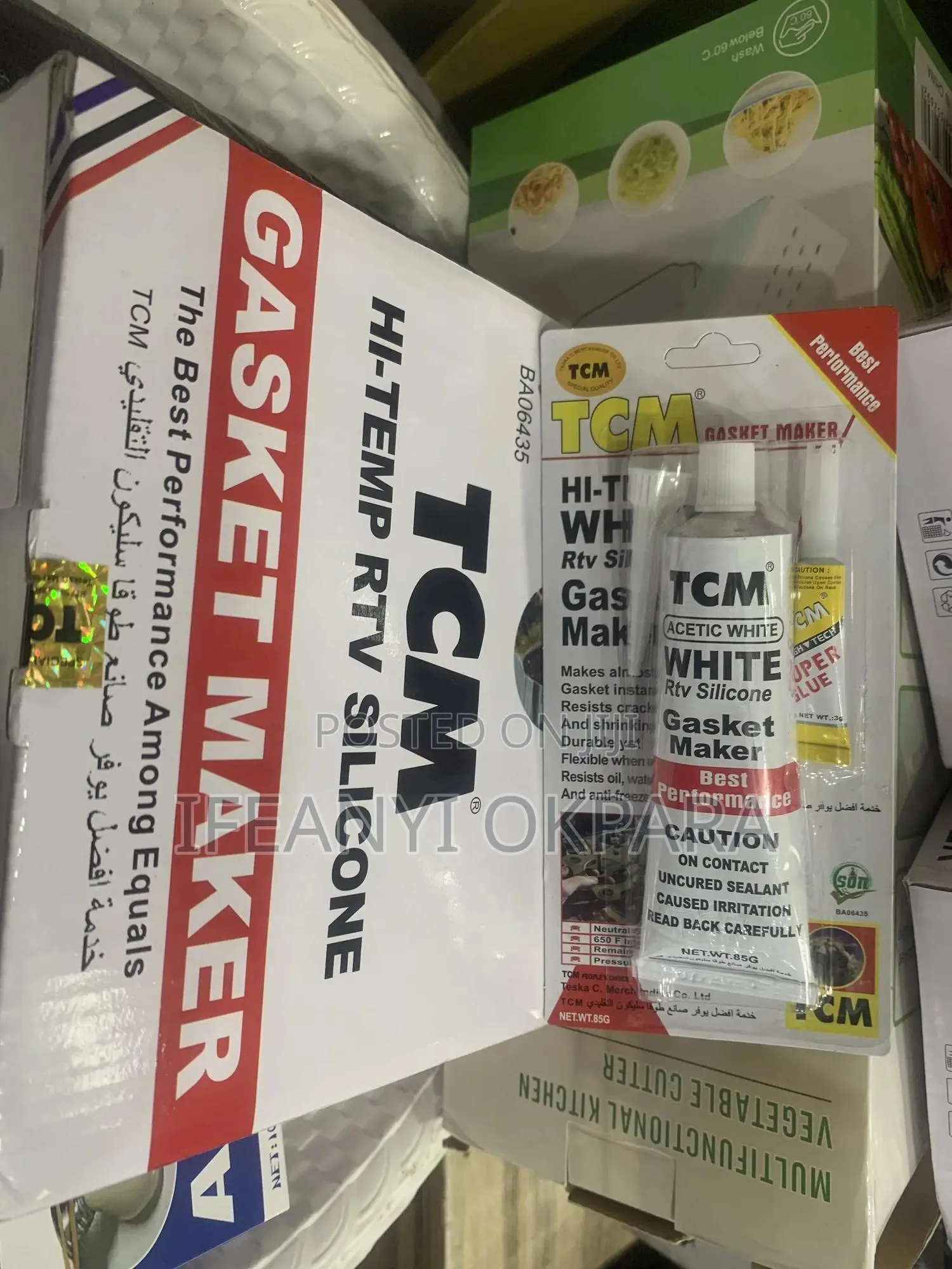 T C M Gasket Maker With Glue , 85gram