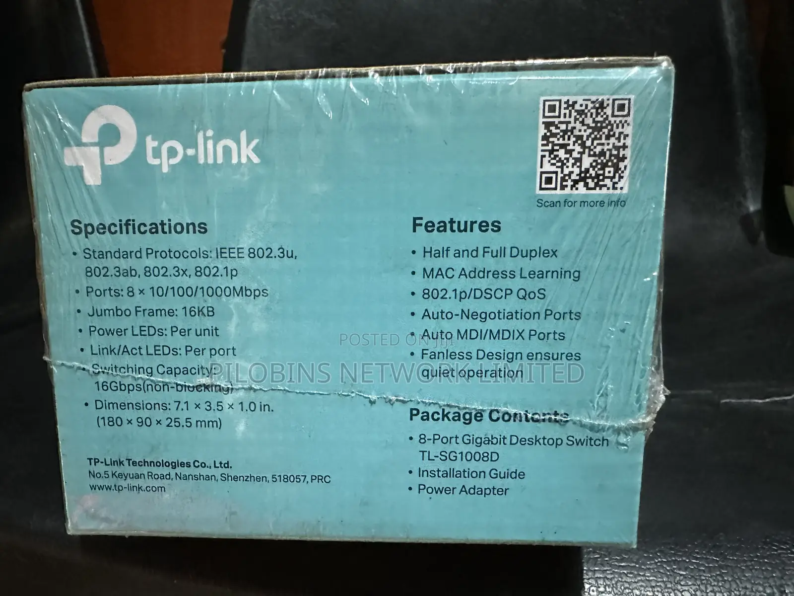Tplink 8-Ports Gigabit Switch