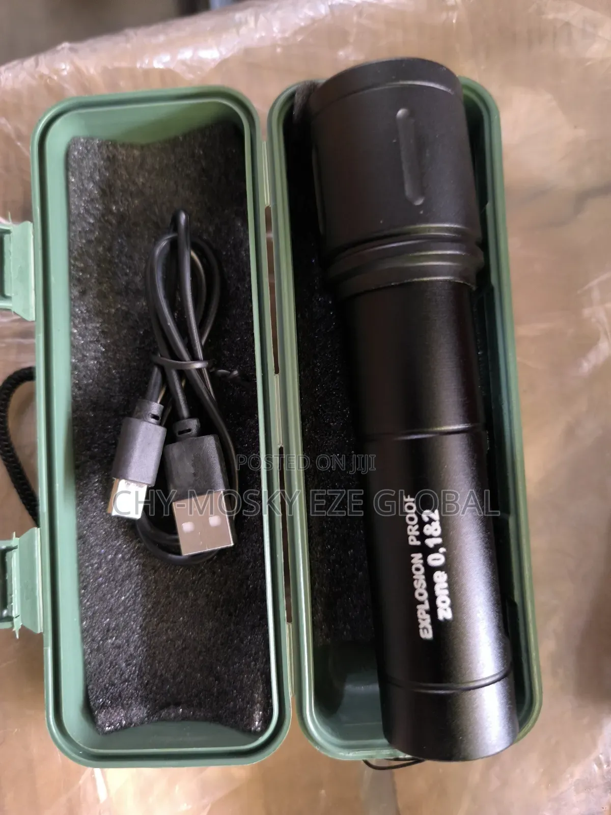 Explosion Proof Usb Flashlight/Torch