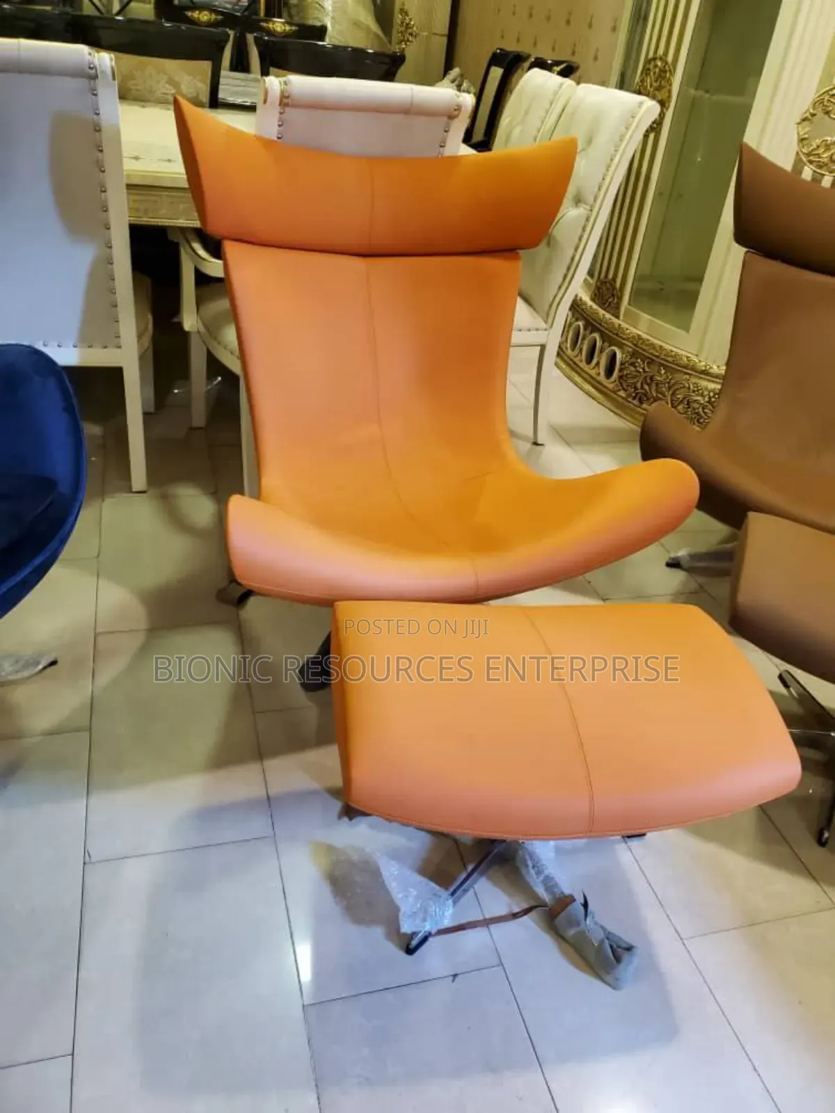 Arm Chair and Side Stool