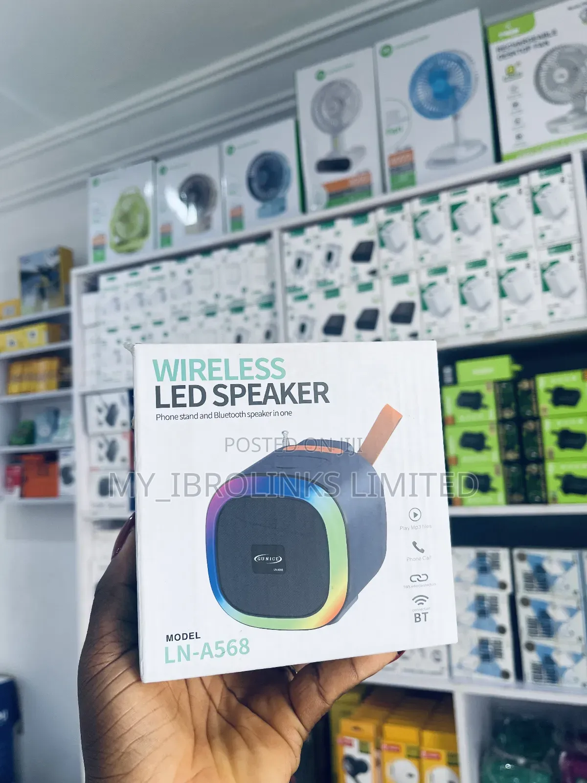 Ln-A568 Portable Led Speaker
