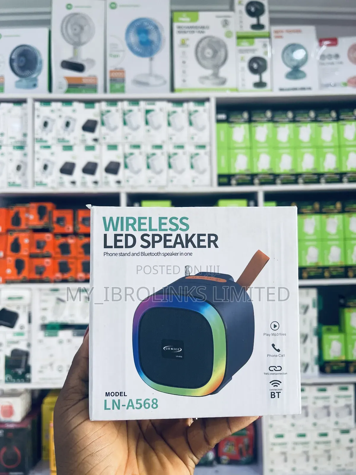 Ln-A568 Portable Led Speaker