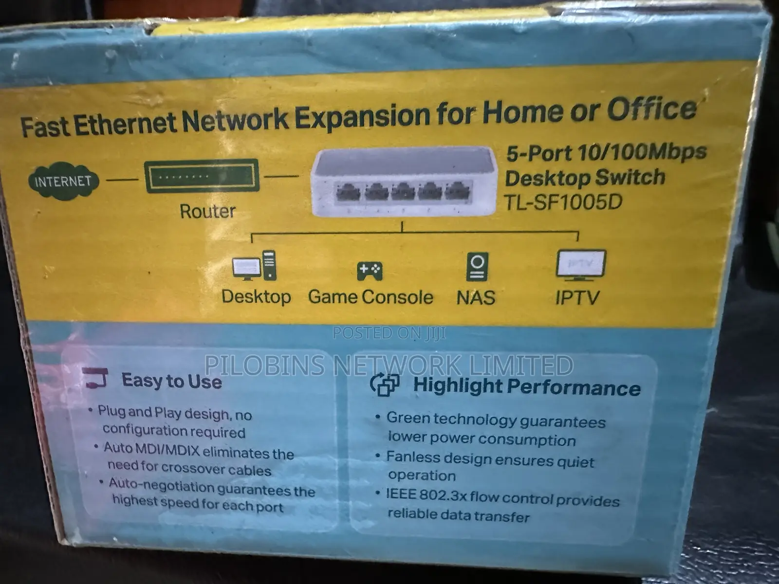 Tplink 5ports 10/100 Switch