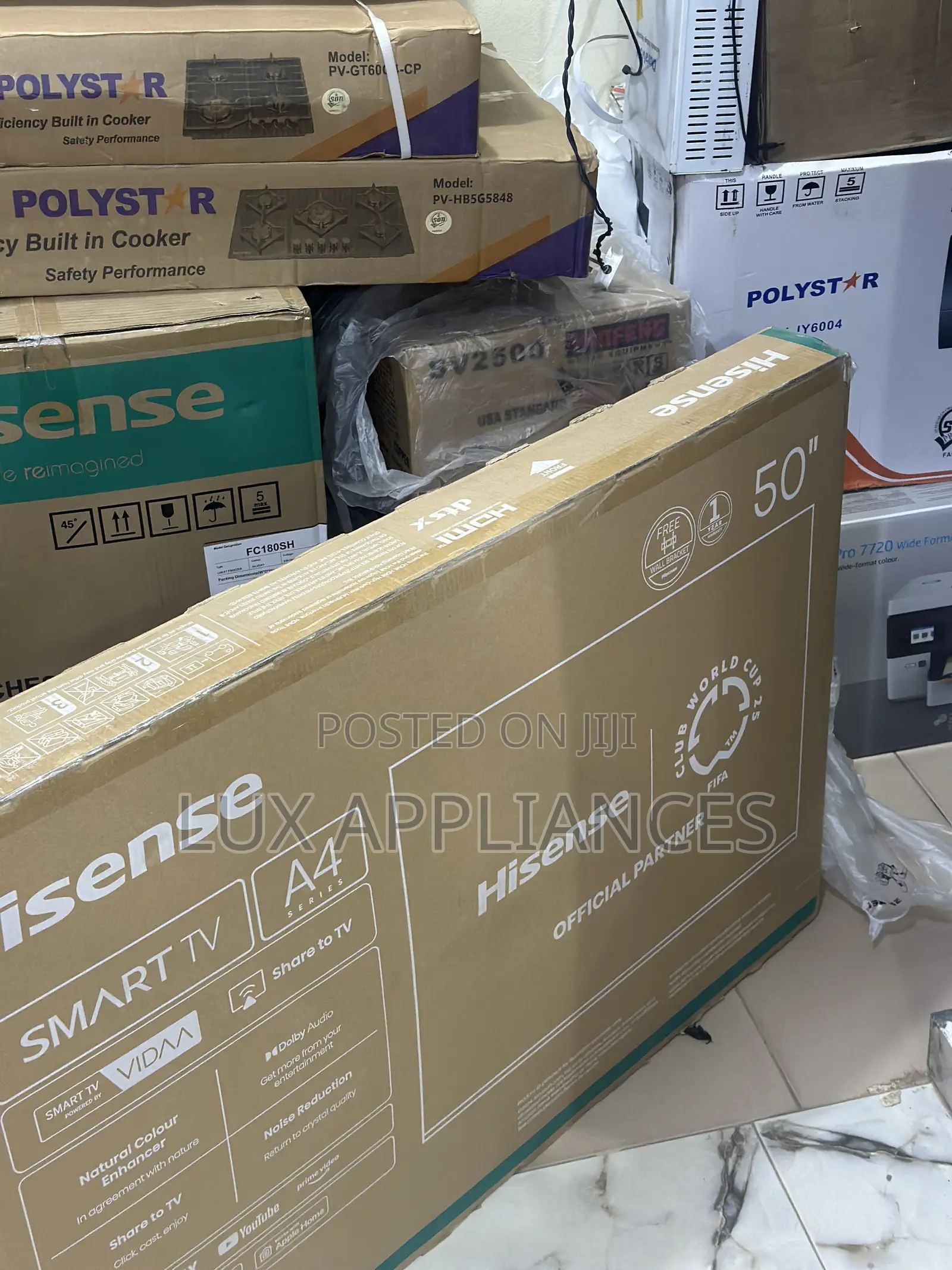 Brand New Hisense 50" Smart Tv