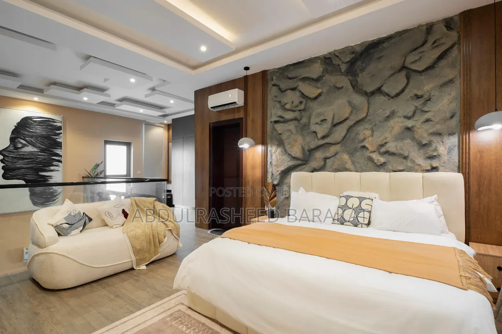 A Luxurious 1bedroom Loft Apartment With Swimming Pool and Ps5