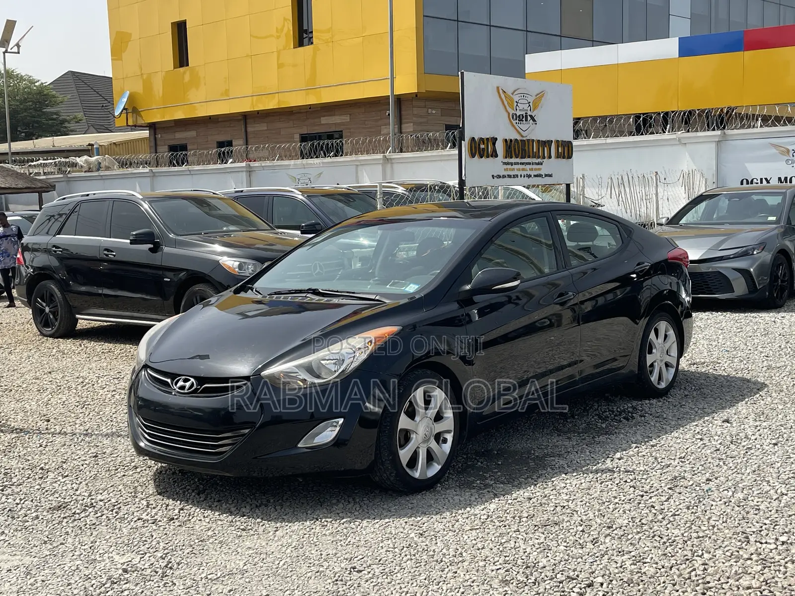 Hyundai Elantra Limited 4dr Sedan (1.8L 4cyl 6A) 2014 Black