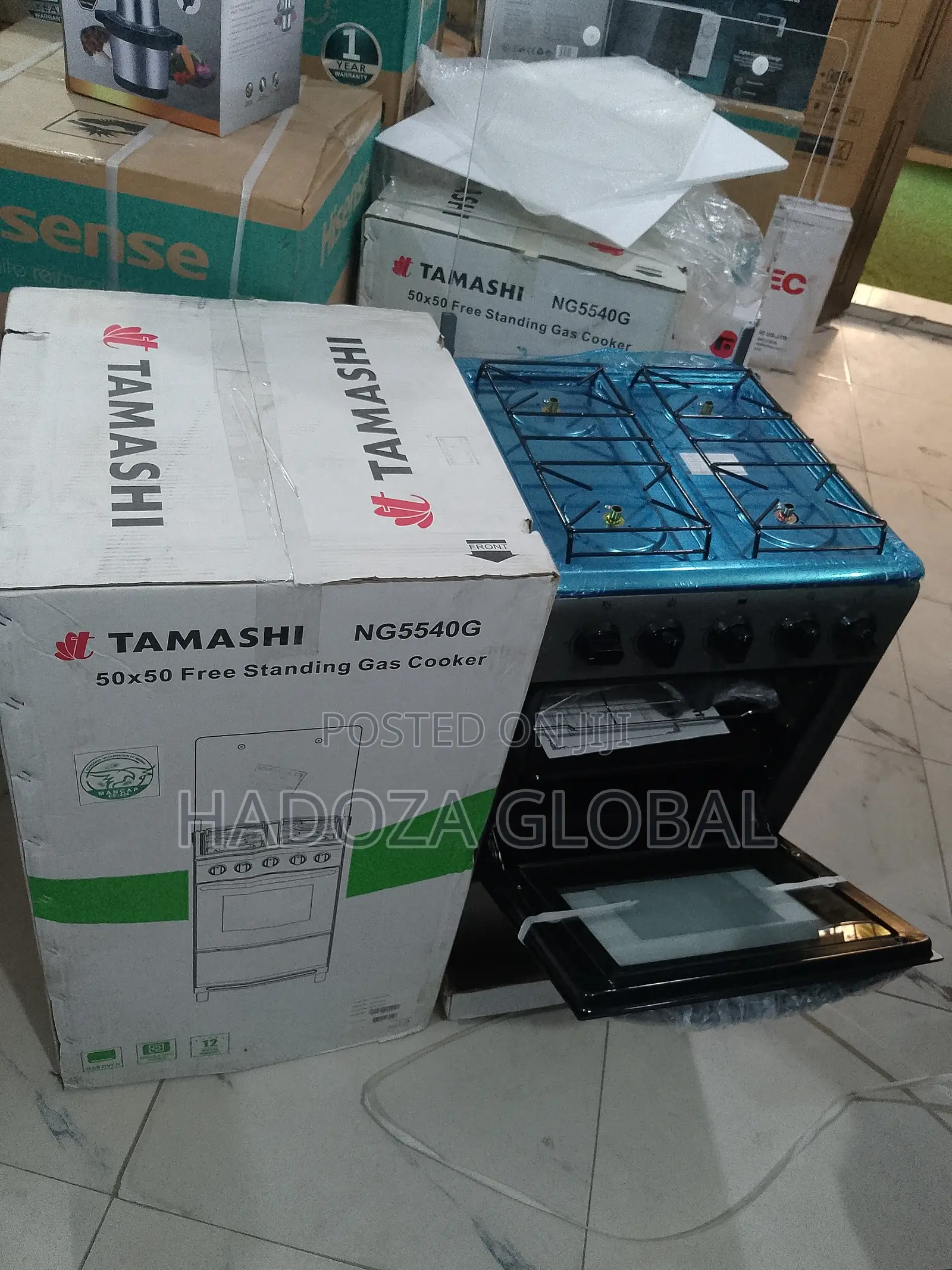 Tamashi Ng5540g Four-burner Gas Cooker