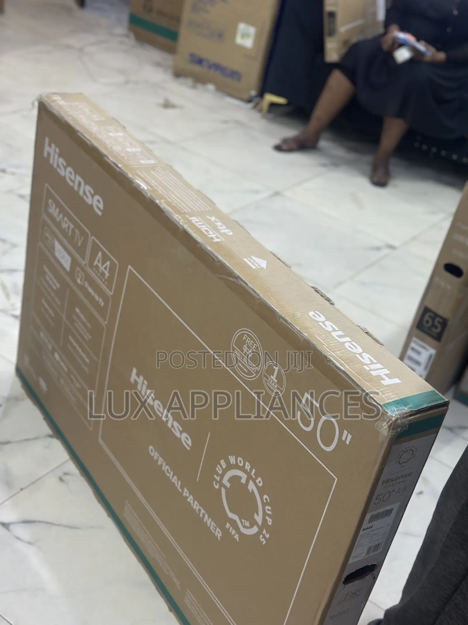 Ultra-Clear Hisense 50" Smart Led