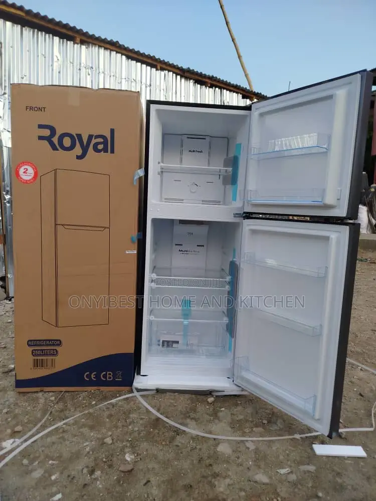 250liters Royal Double Door Refrigerator
