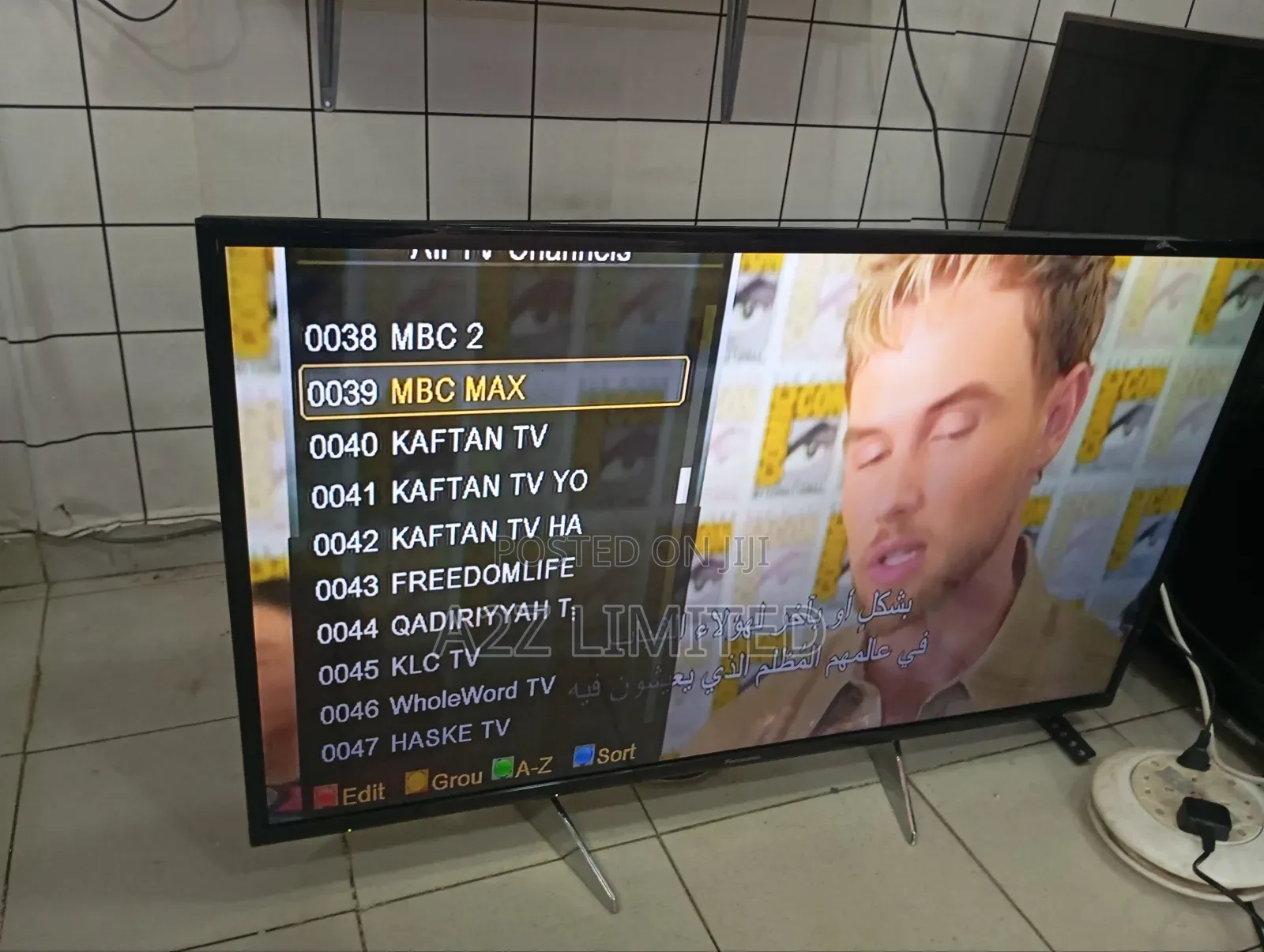 Panasonic Hd Led Tv 42inches With Free Strong Universal Decoder