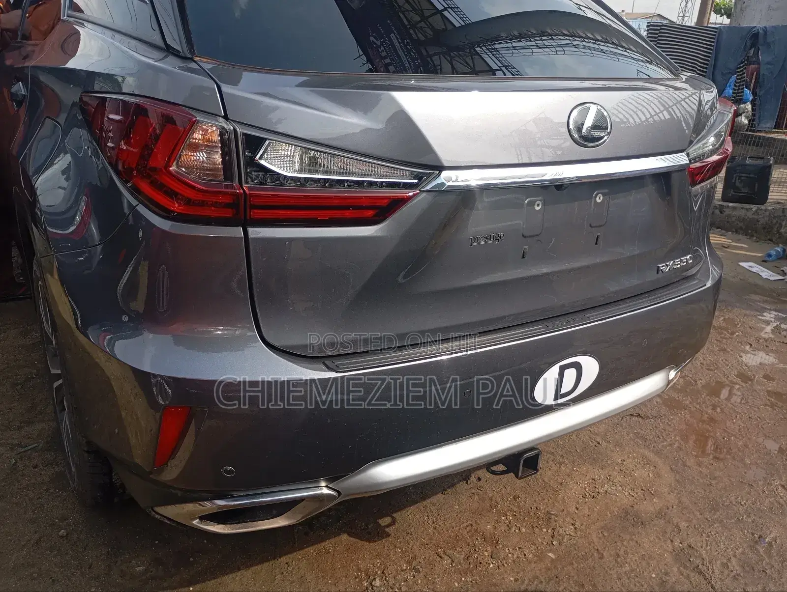 Lexus RX 350 FWD 2017 Black