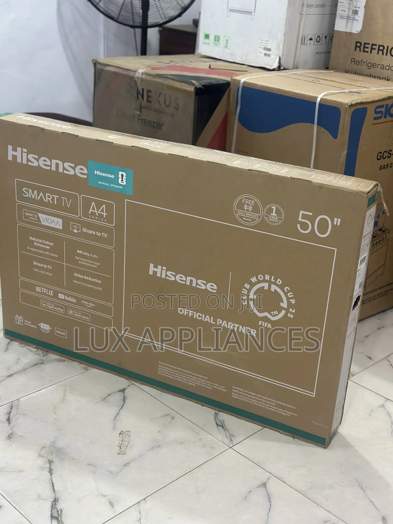 Advanced Hisense 50-Inch Smart Display