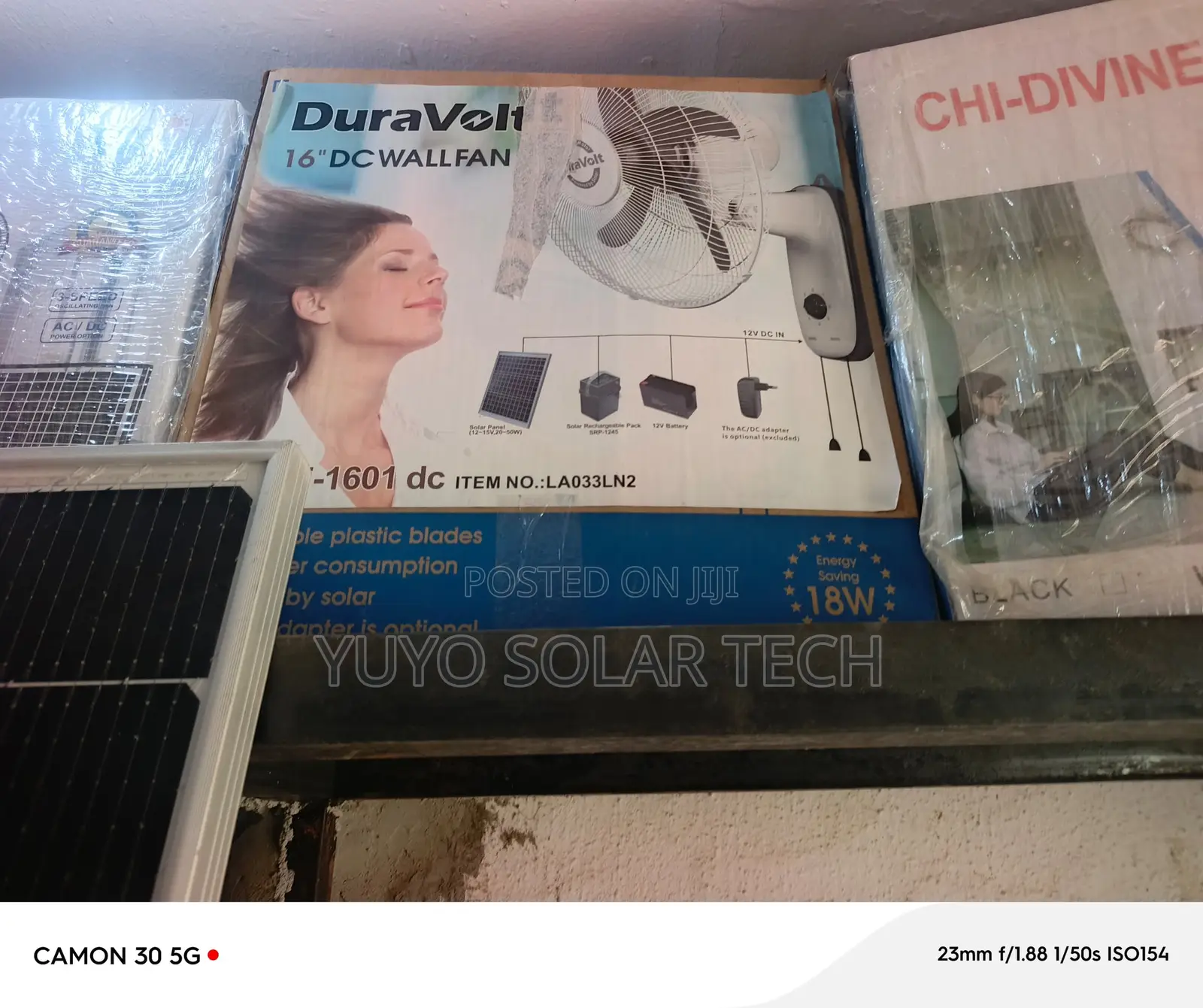 Duravolt 16” Wall Fan