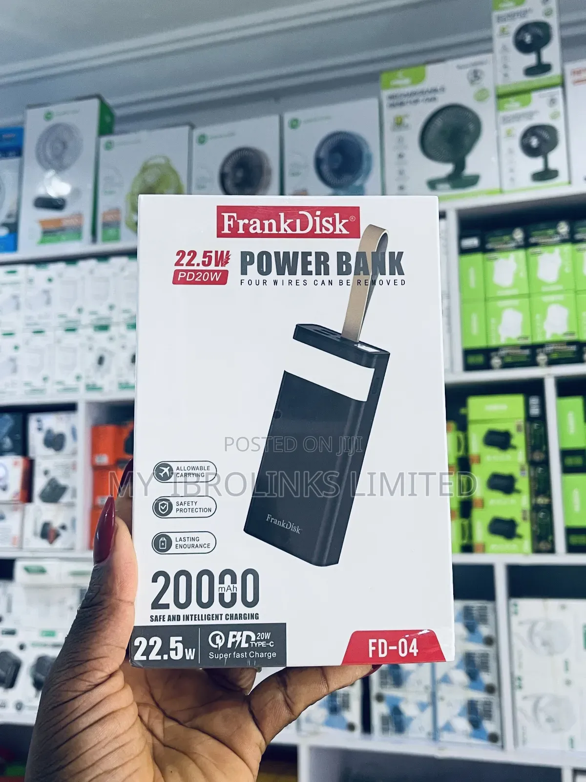 Frank Disk 20000mah Power Bank