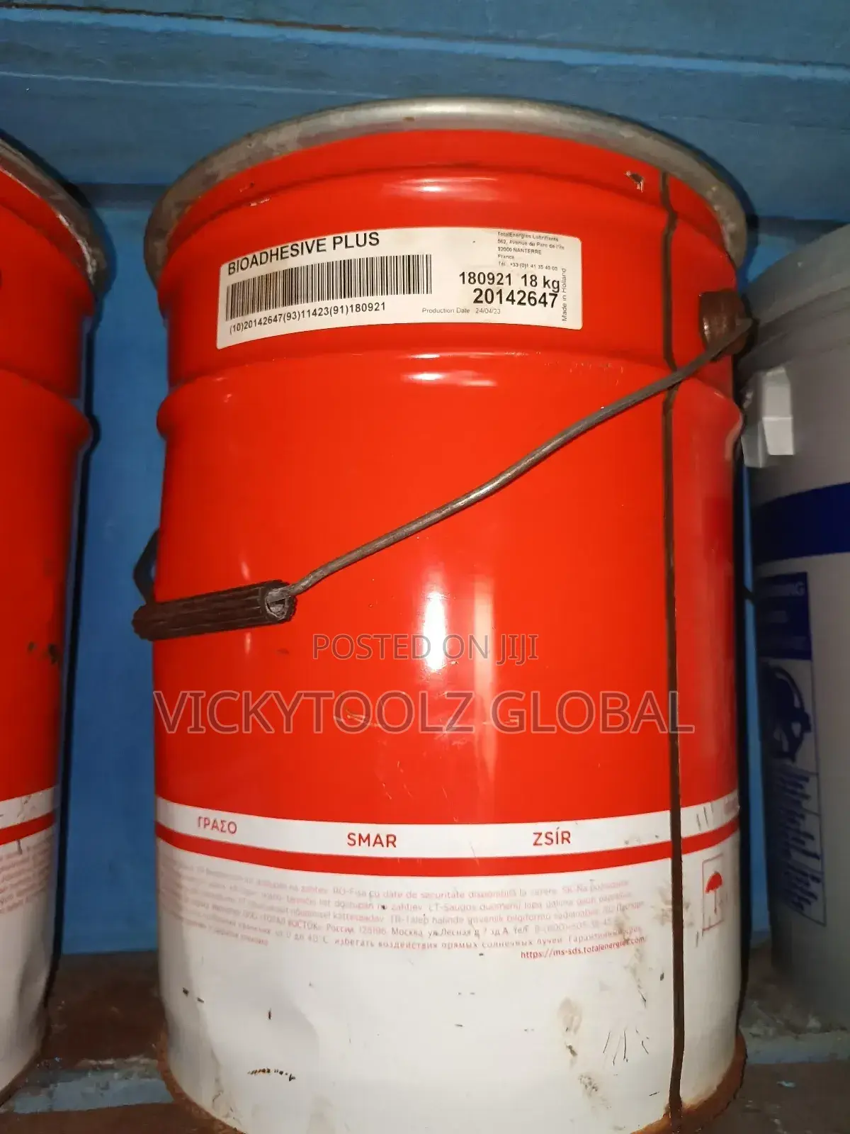 Totalenergies Bioadhesive Plus Grease 18kg