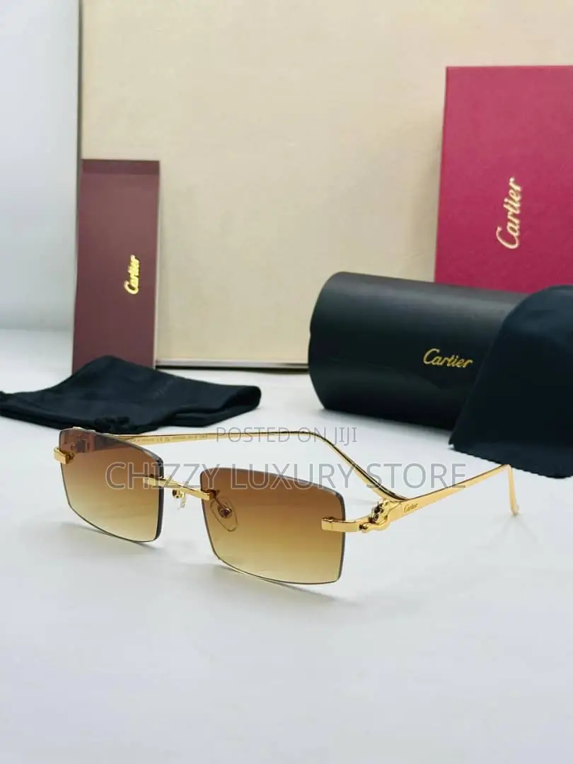 Cartier Quality Luxury Men Sunglasses
