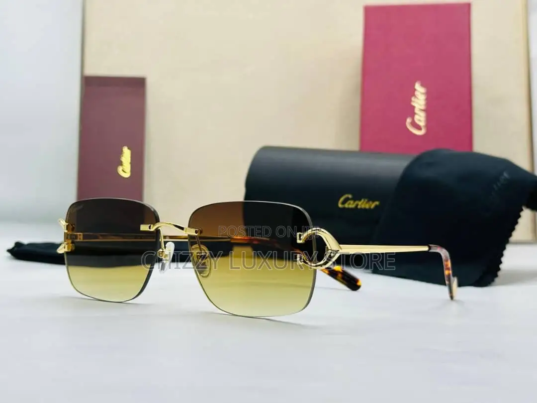 Cartier Quality Luxury Men Sunglasses