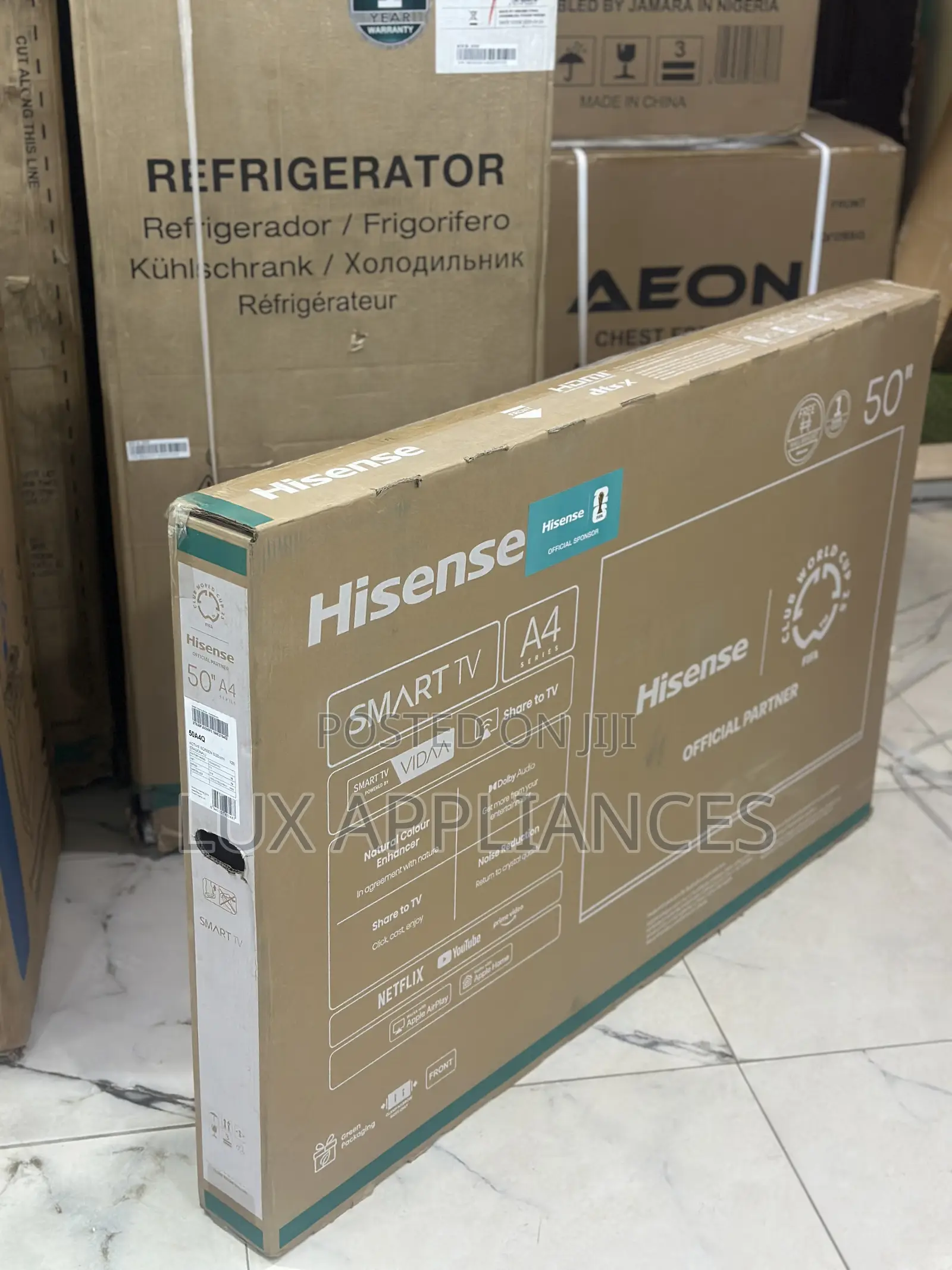 Smart Sleek Hisense 50" Tv