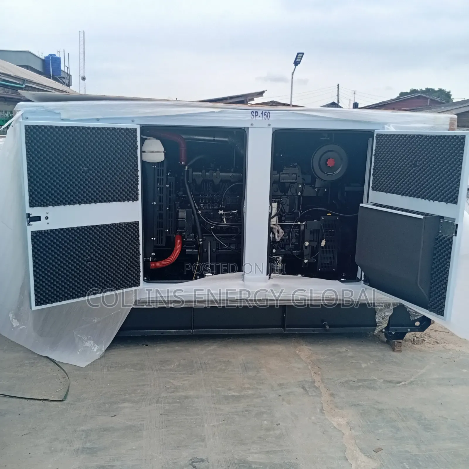 150kva Uk Perkins Soundproof Copper Coil Generator