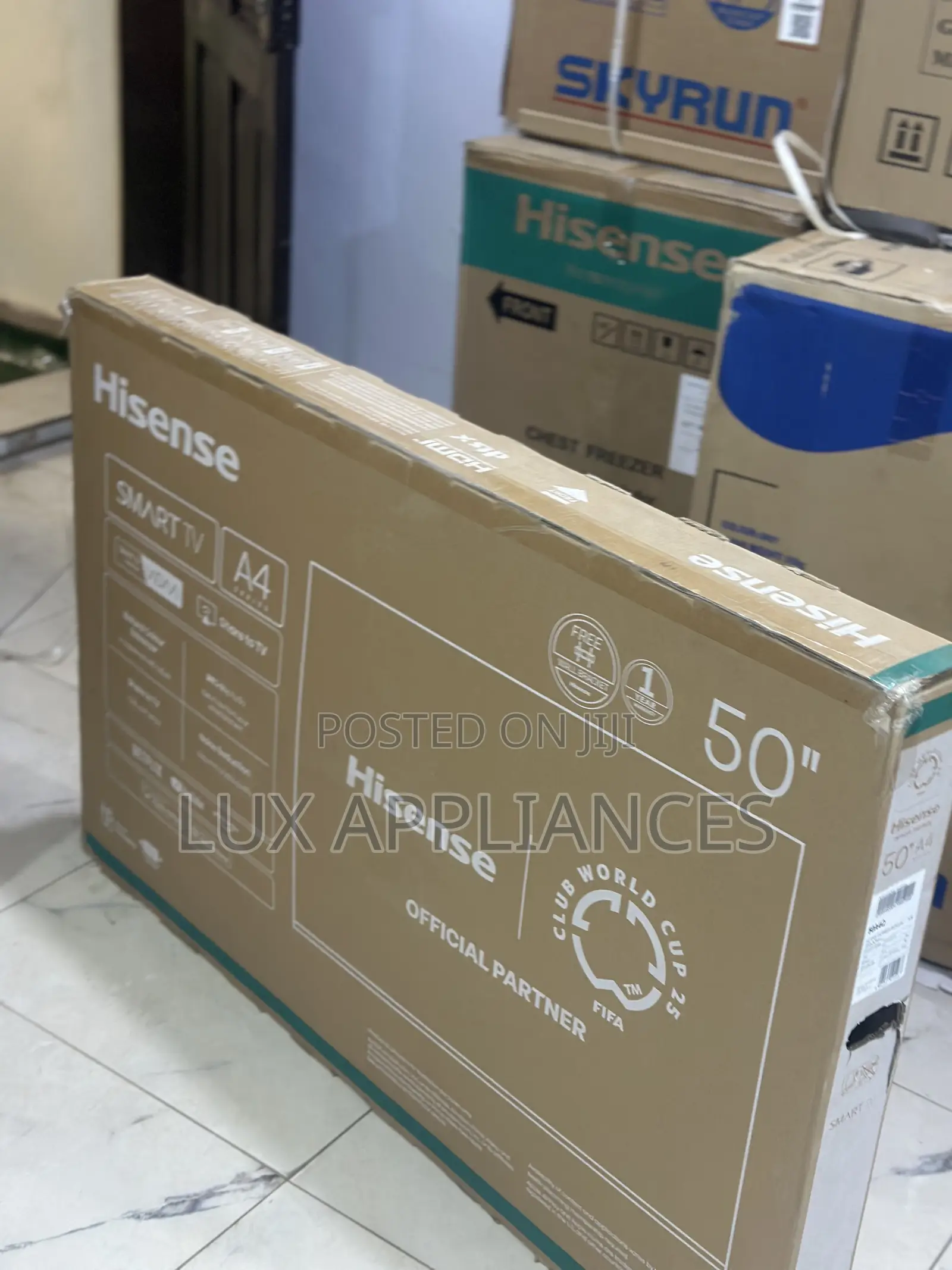 High-Definition Hisense 50-Inch Smart Screen