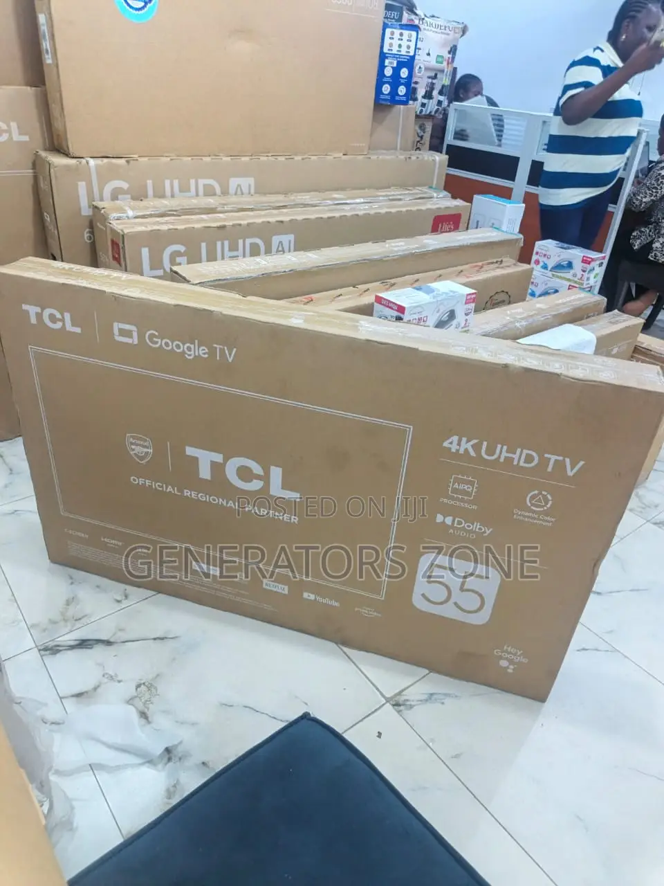 TCL Google Tv 55v6b 55" Display