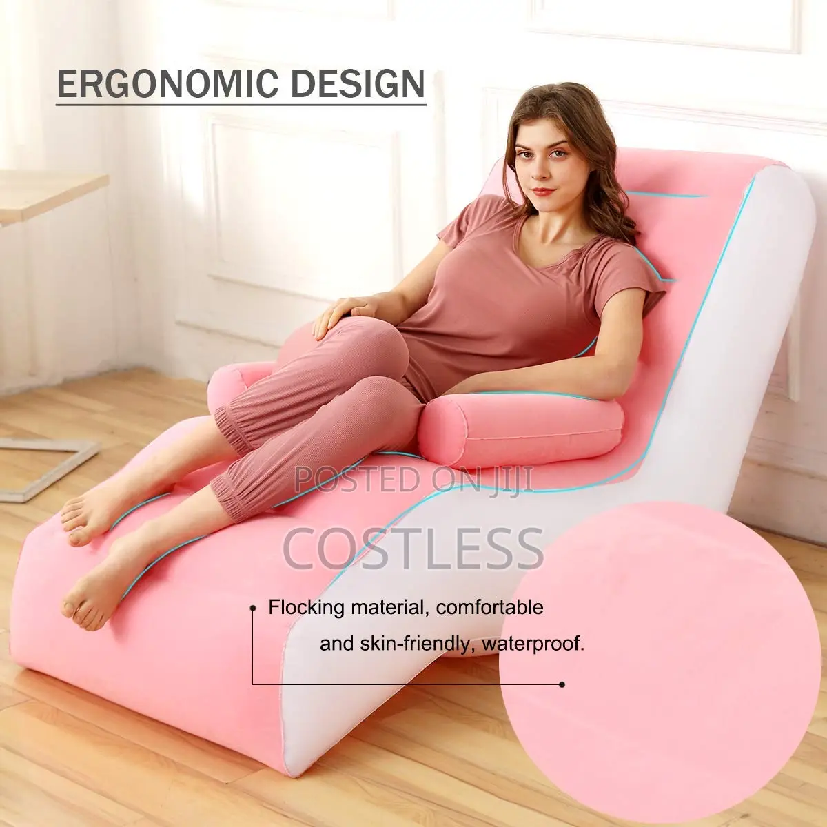 Inflatable Lounge Chair For Home, Outdoors Travel