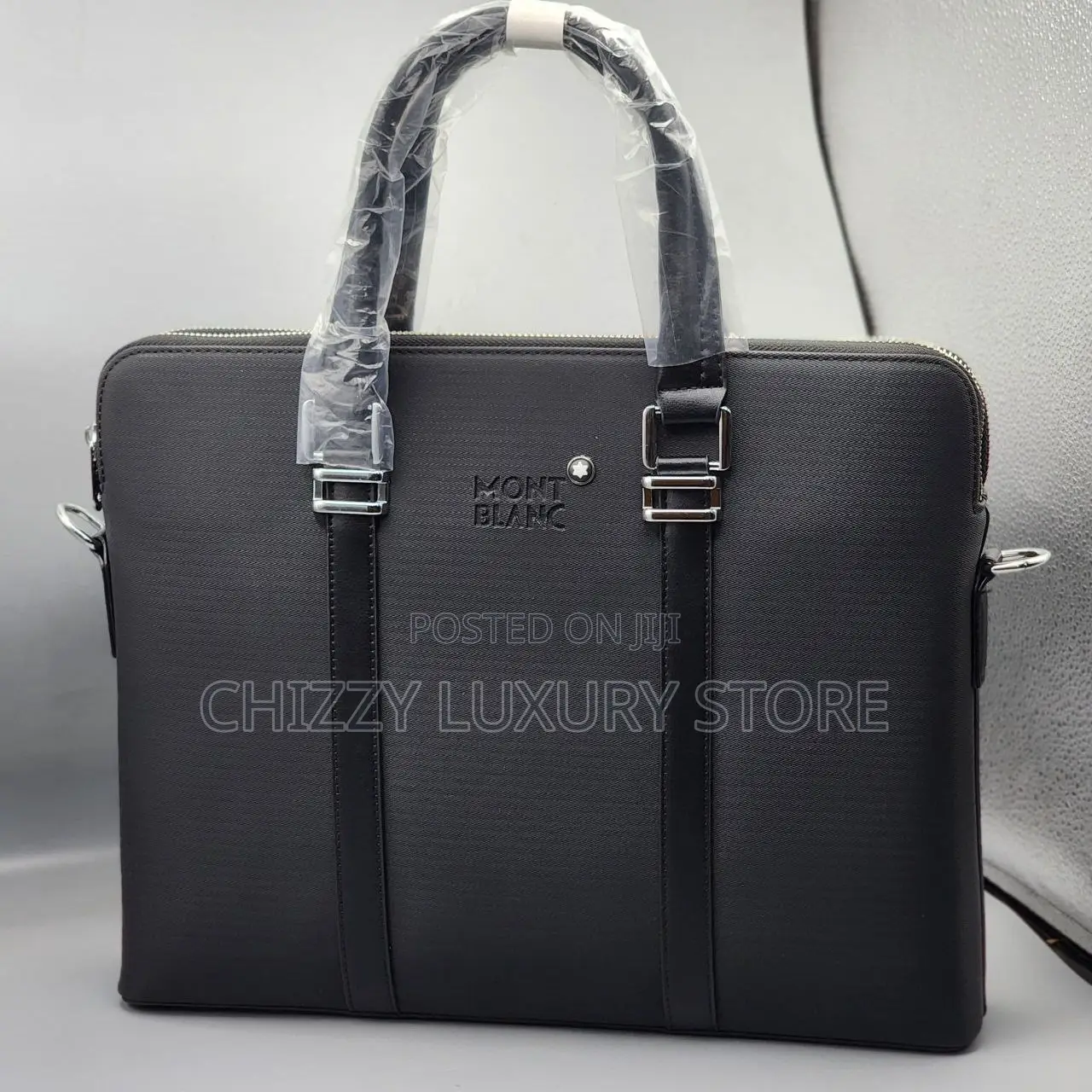 Emporio Armani Quality Luxury Men Genuine Leather Laptop Bag