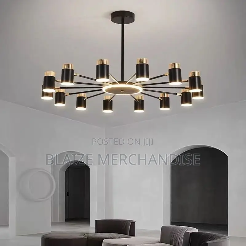 Luxury Chandelier Black