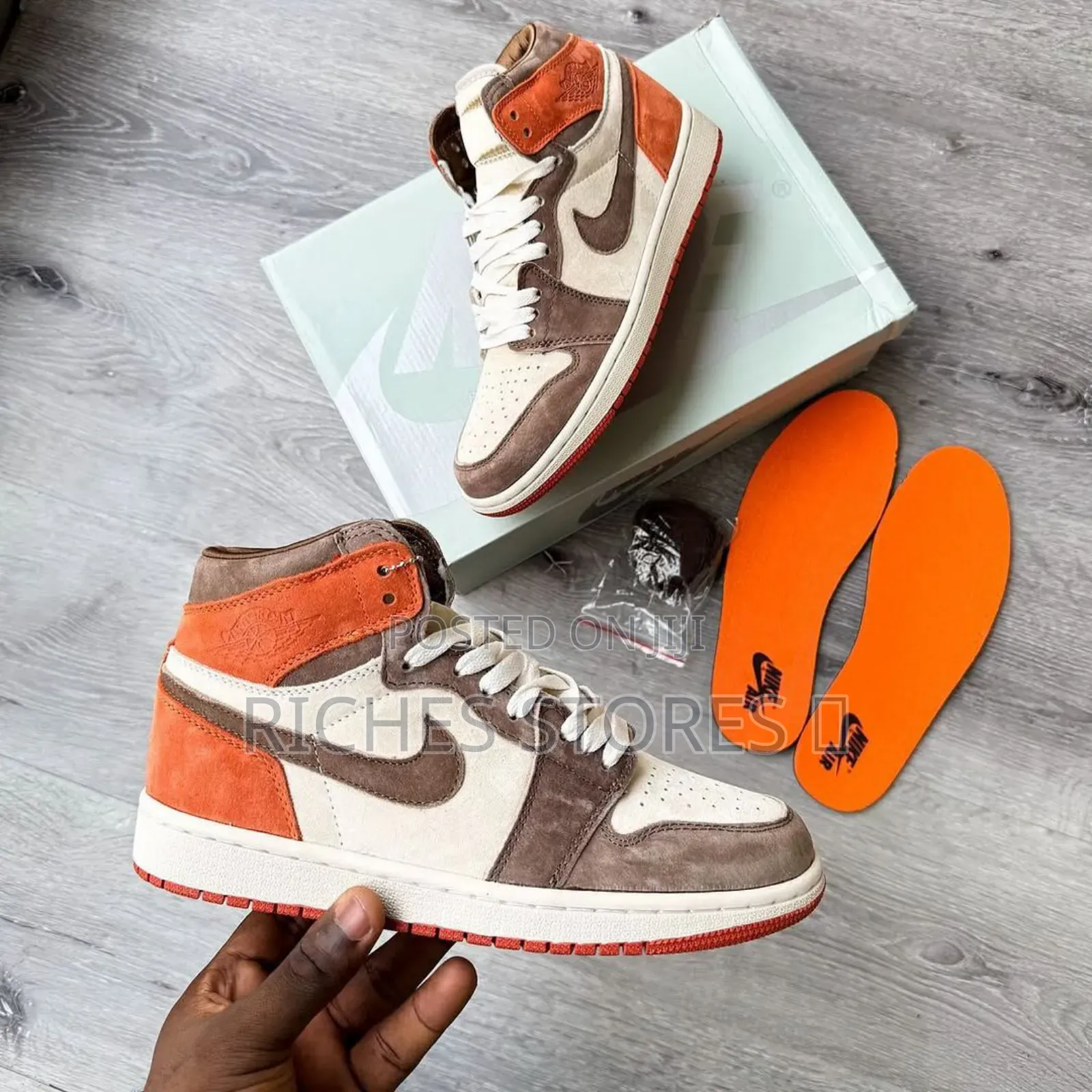 Authentic Nike Air Jordan 1 High Og Sneakers